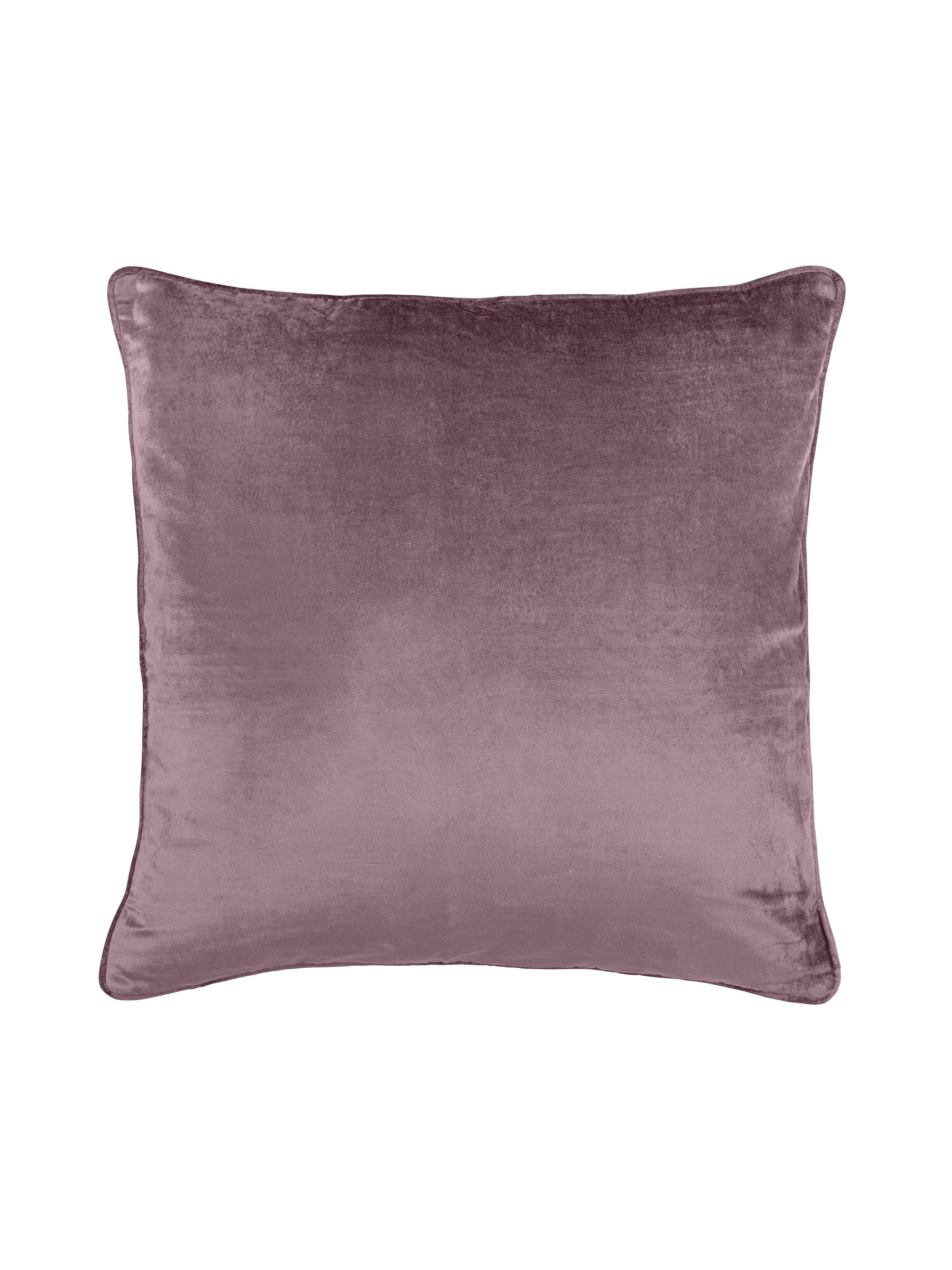 Lili Alessandra Valentina Velvet Pillow - Raisin