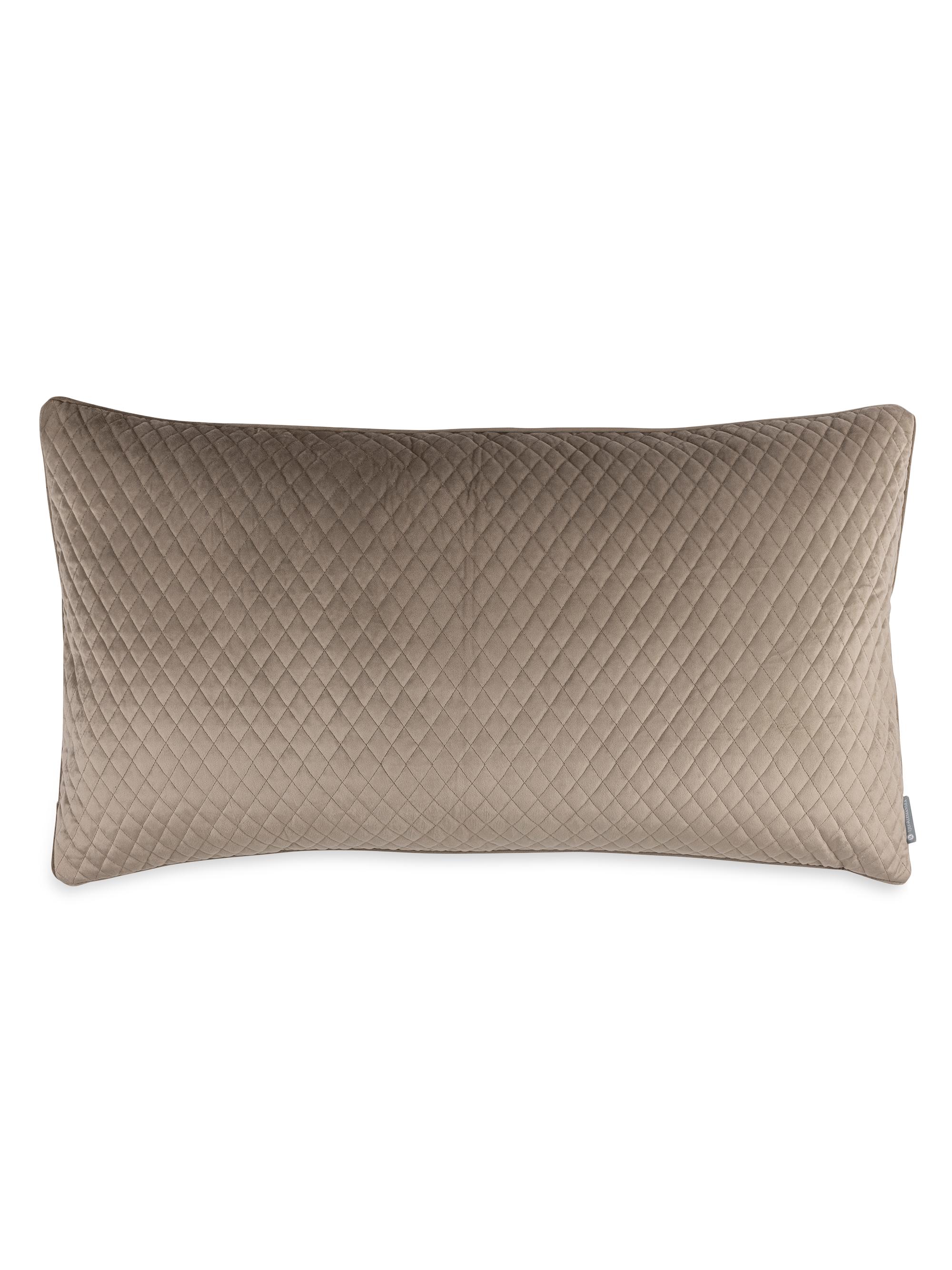 Lili Alessandra Valentina Quilted Pillow - Buff Large