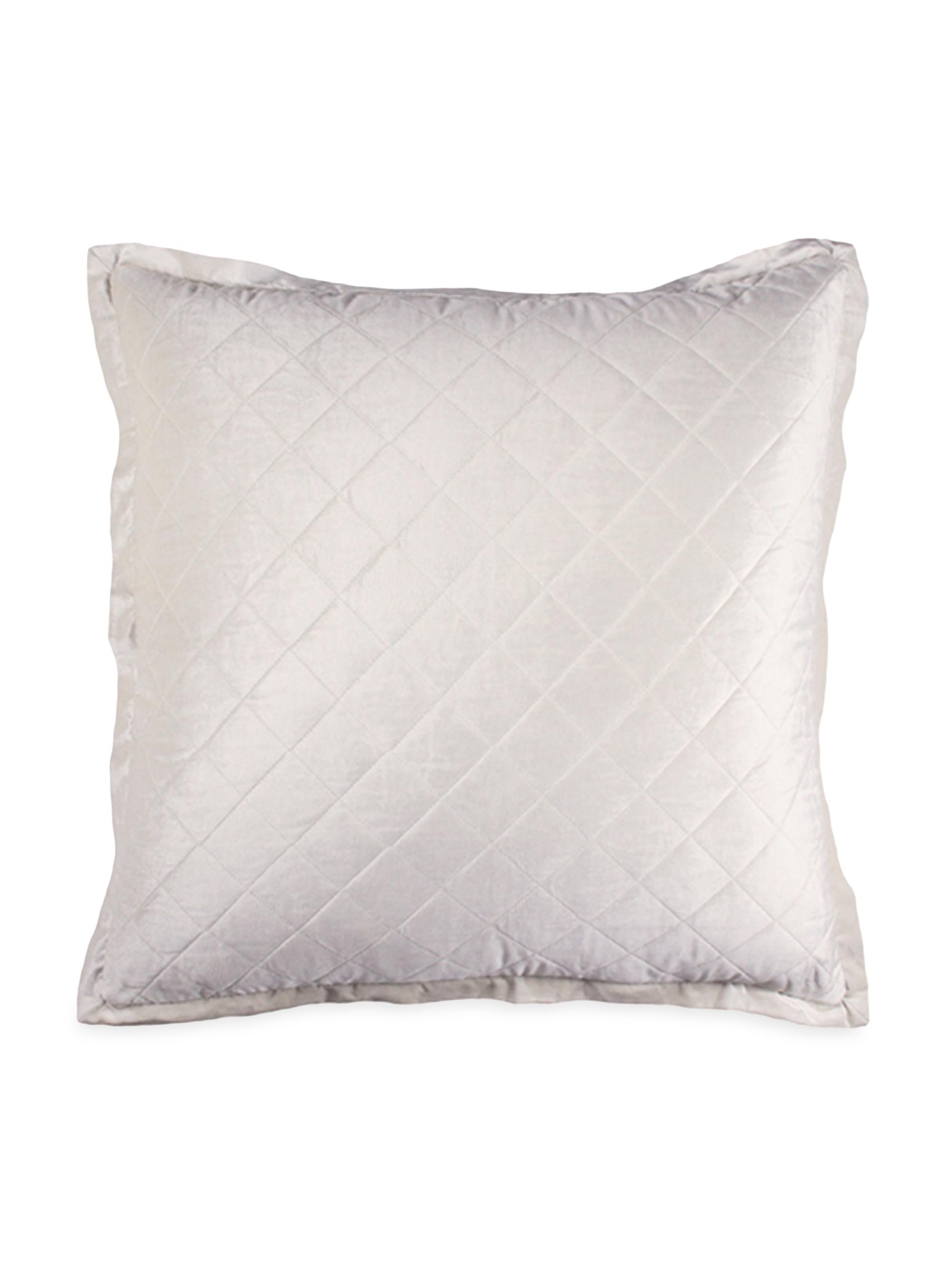Lili Alessandra Chloe Diamond Quilted Euro Pillow -
