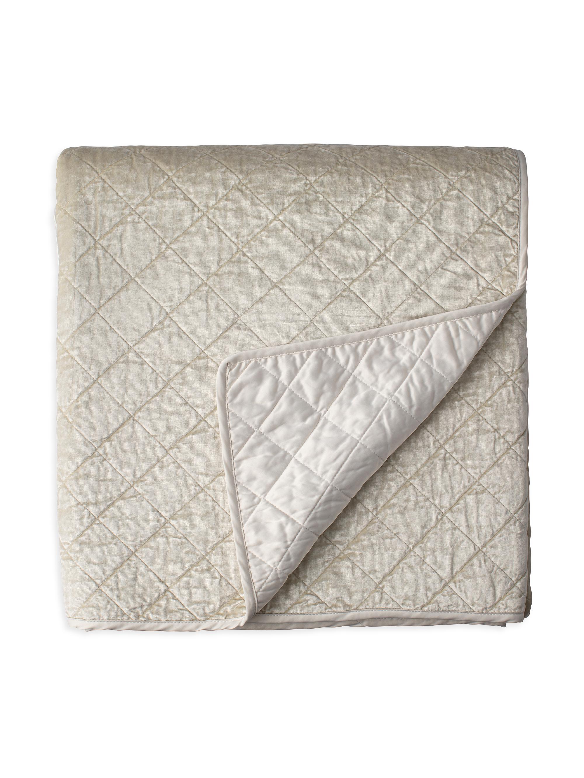 Lili Alessandra Chloe Diamond Quilted Coverlet -  Queen