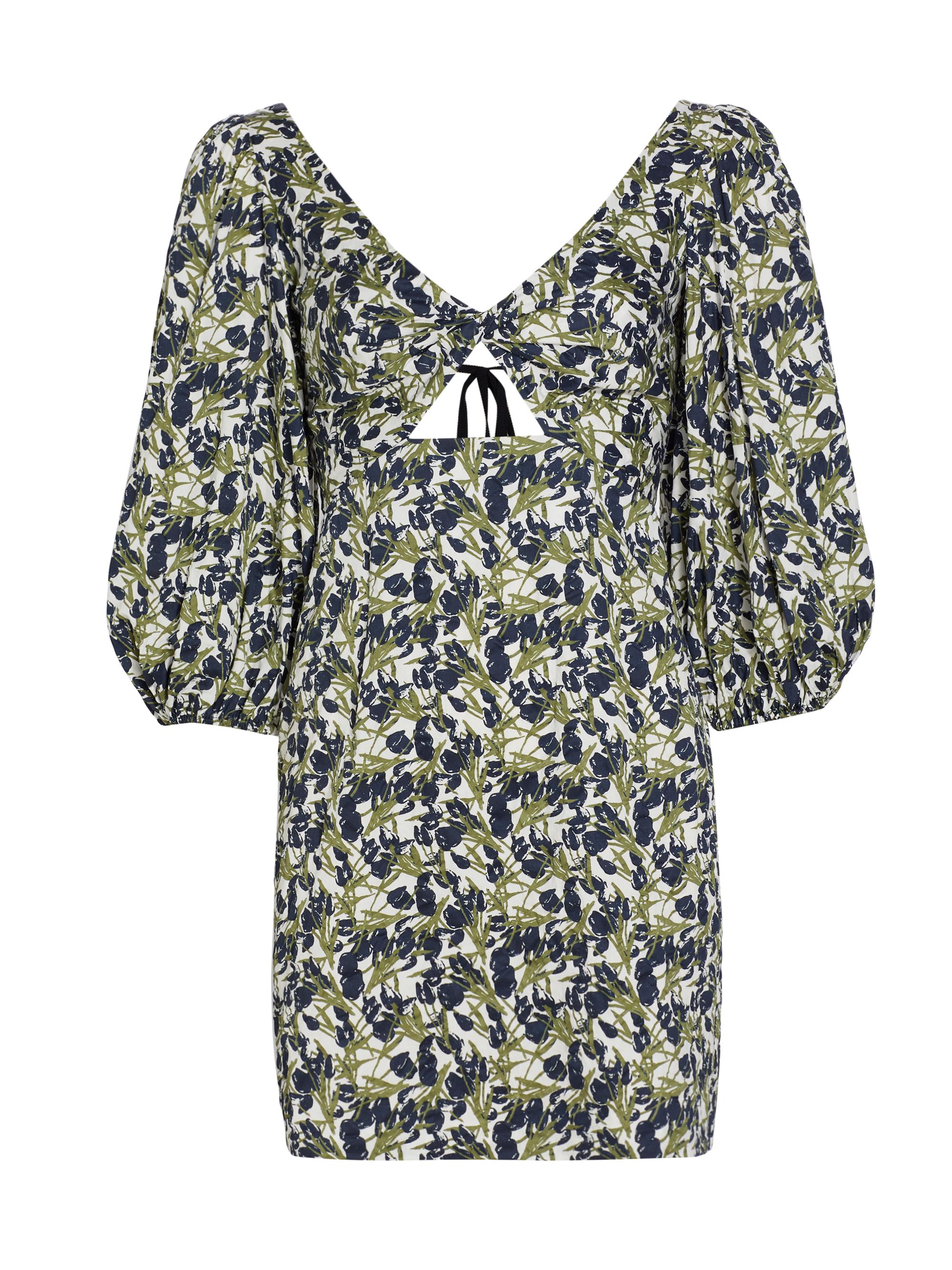 Michelle Smith Women's MICHELLE SMITH x Saks Bella Twist Balloon-Sleeve Minidress - Navy