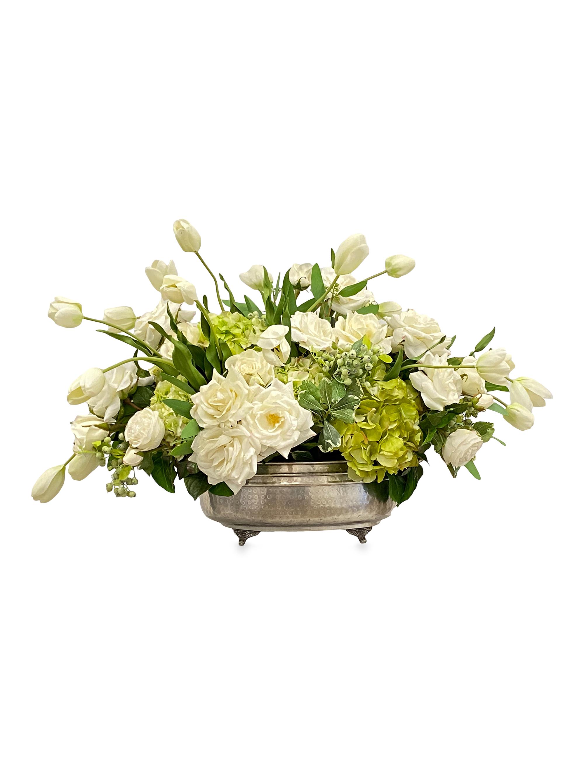 Everyday Floral Rose Tulip Centerpiece