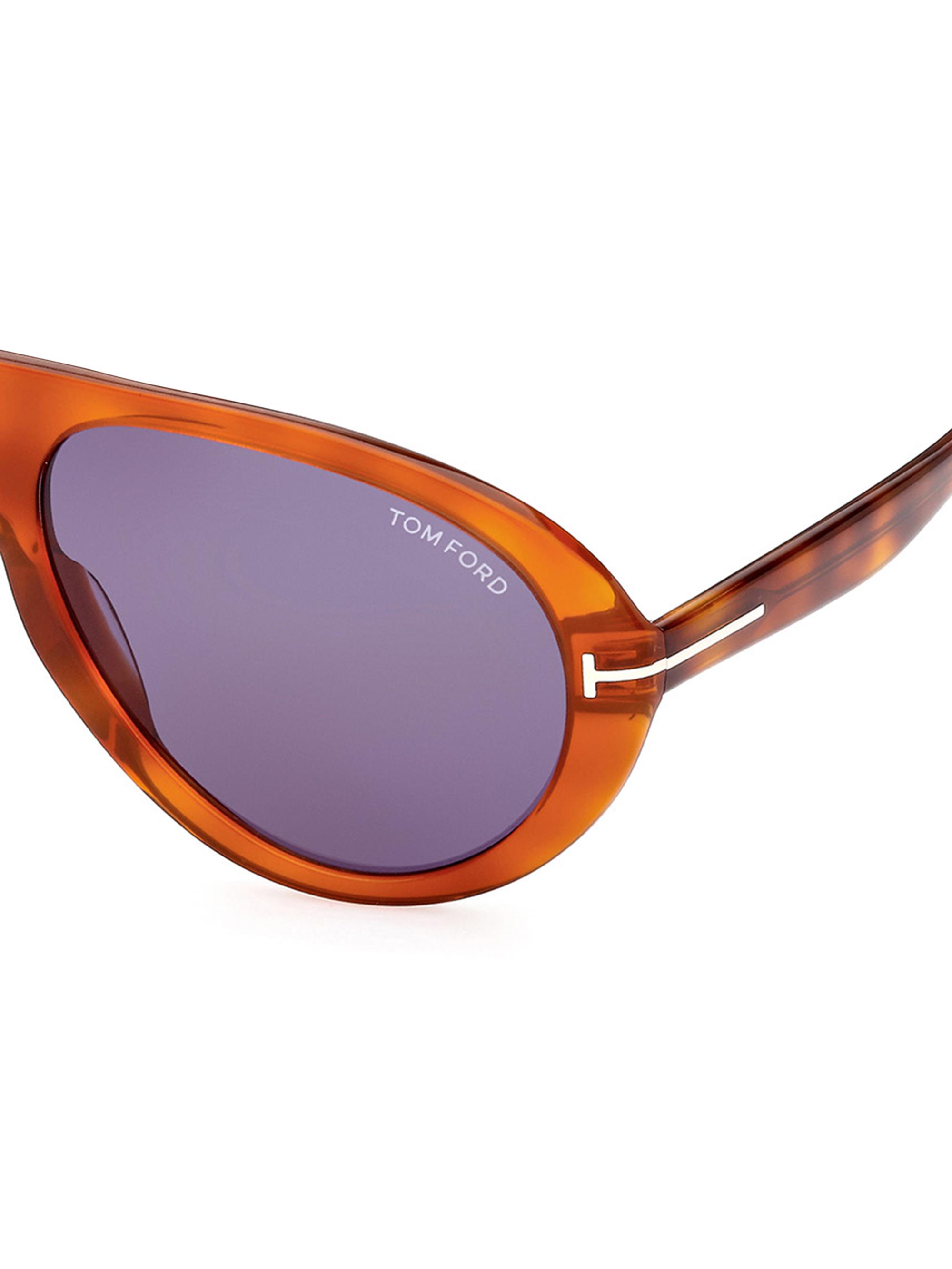 TOM FORD Camillo-02 60MM Aviator Sunglasses | Saks Fifth Avenue