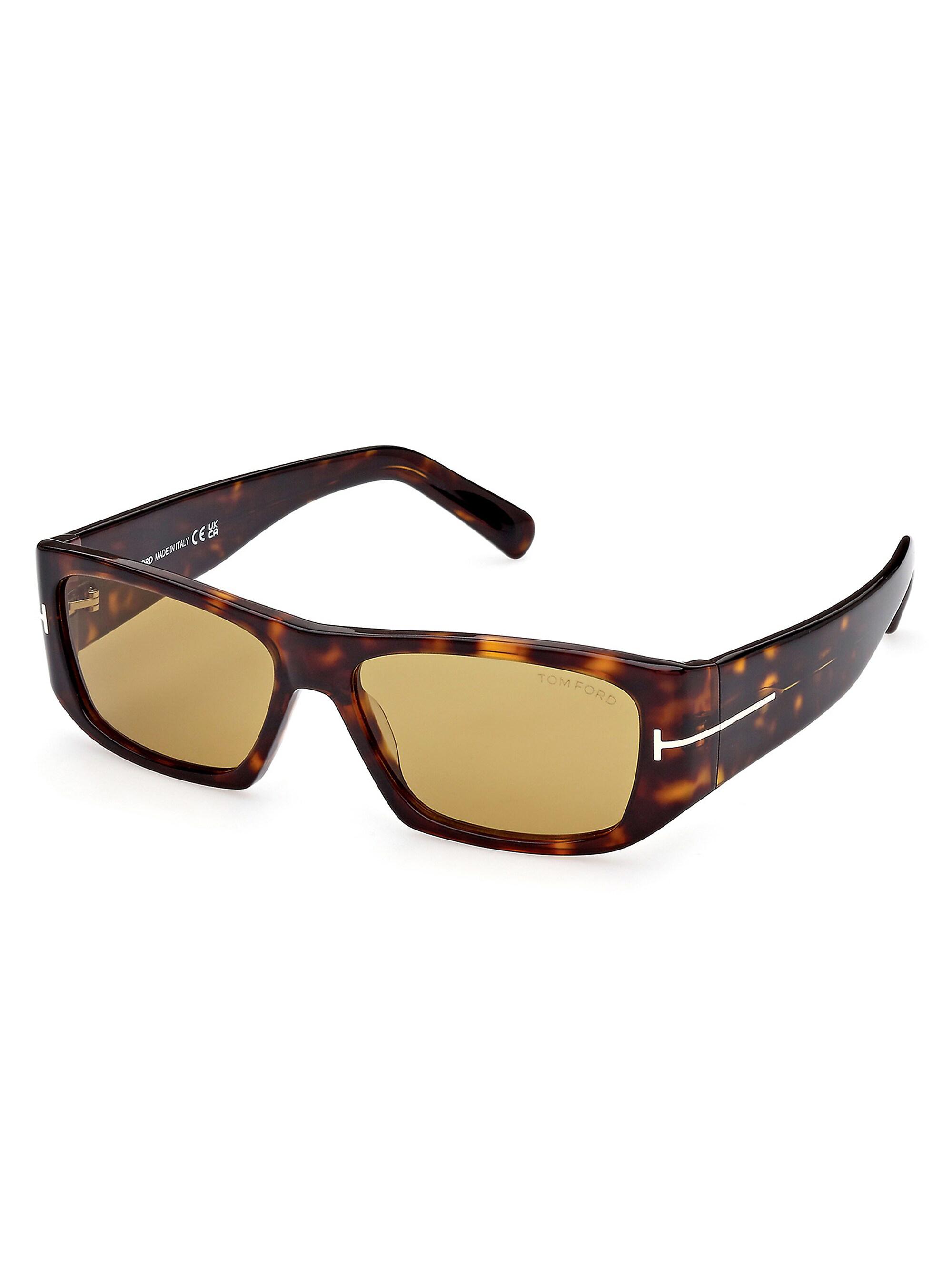 TOM FORD 59MM Rectangular Sunglasses | Saks Fifth Avenue