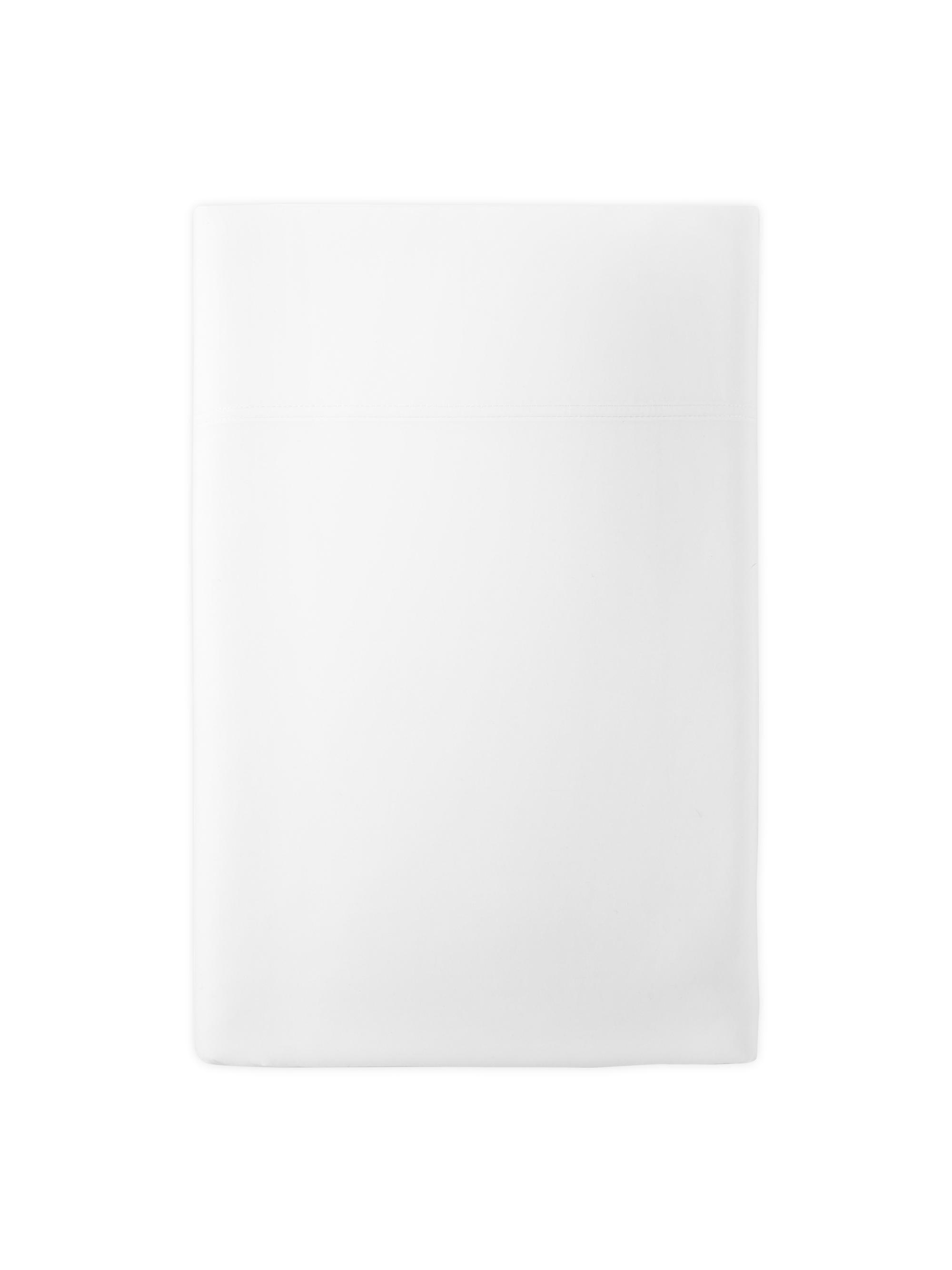 Peacock Alley Nile Egyptian Cotton Flat Sheet - White Twin