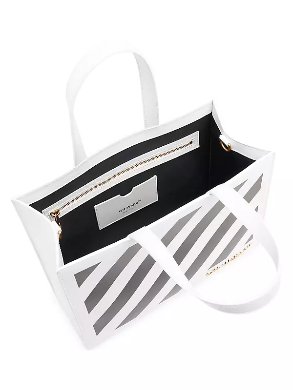 Off-White Diag-stripe Leather Shoulder Bag - Farfetch