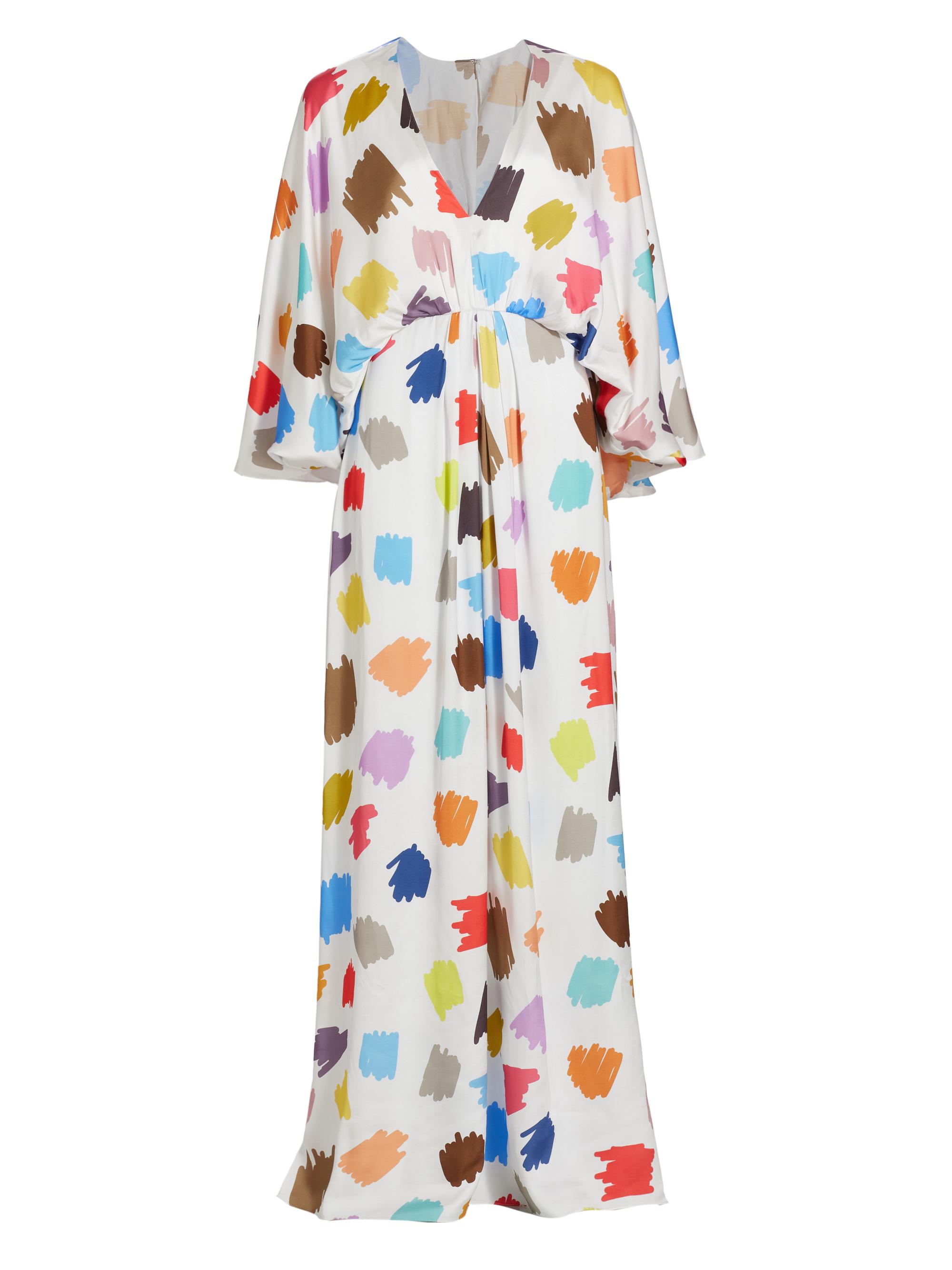 Halpern Women's Printed Maxi Dress