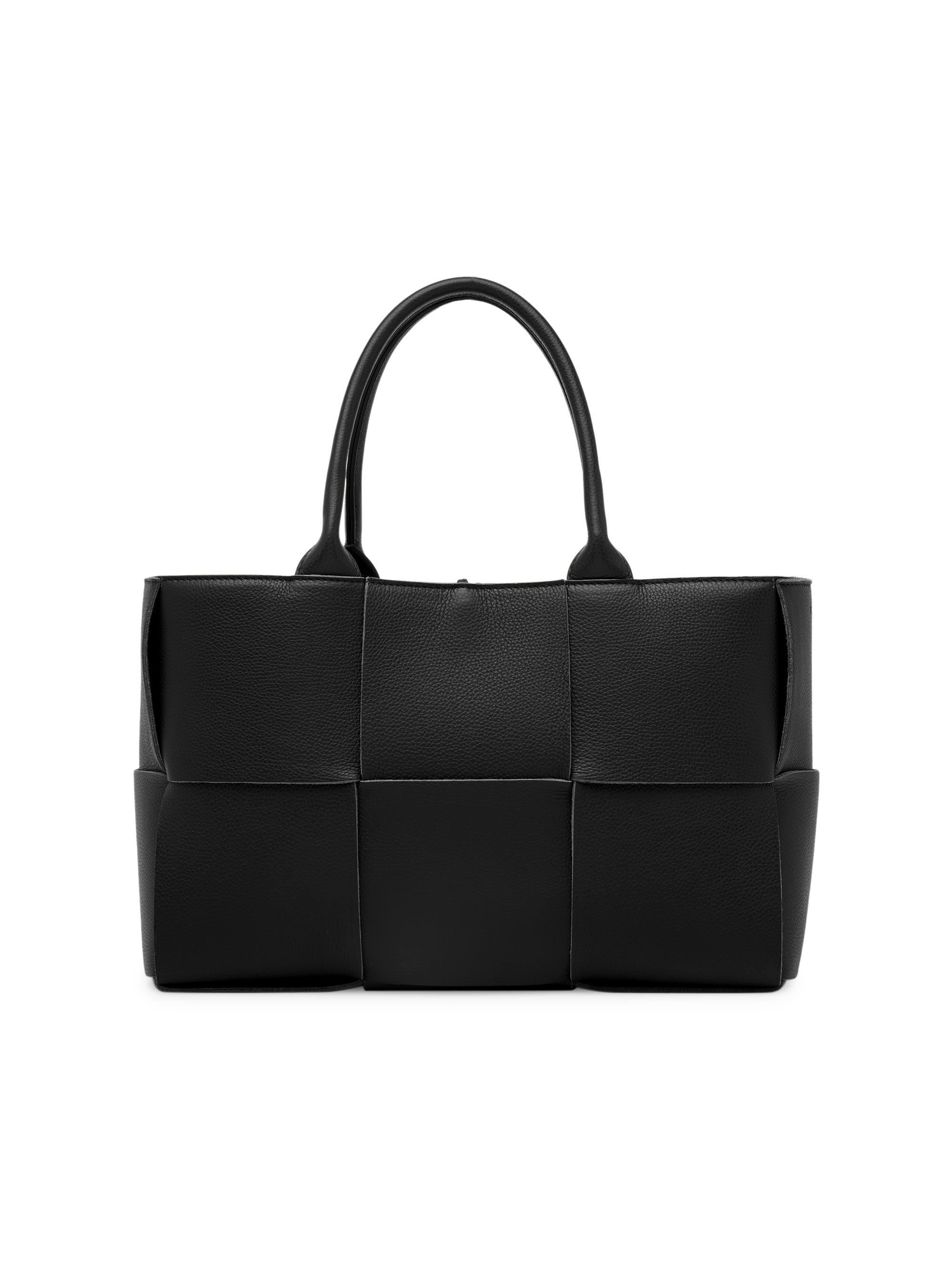 Bottega Veneta Women's  Arco Leather Tote - Black