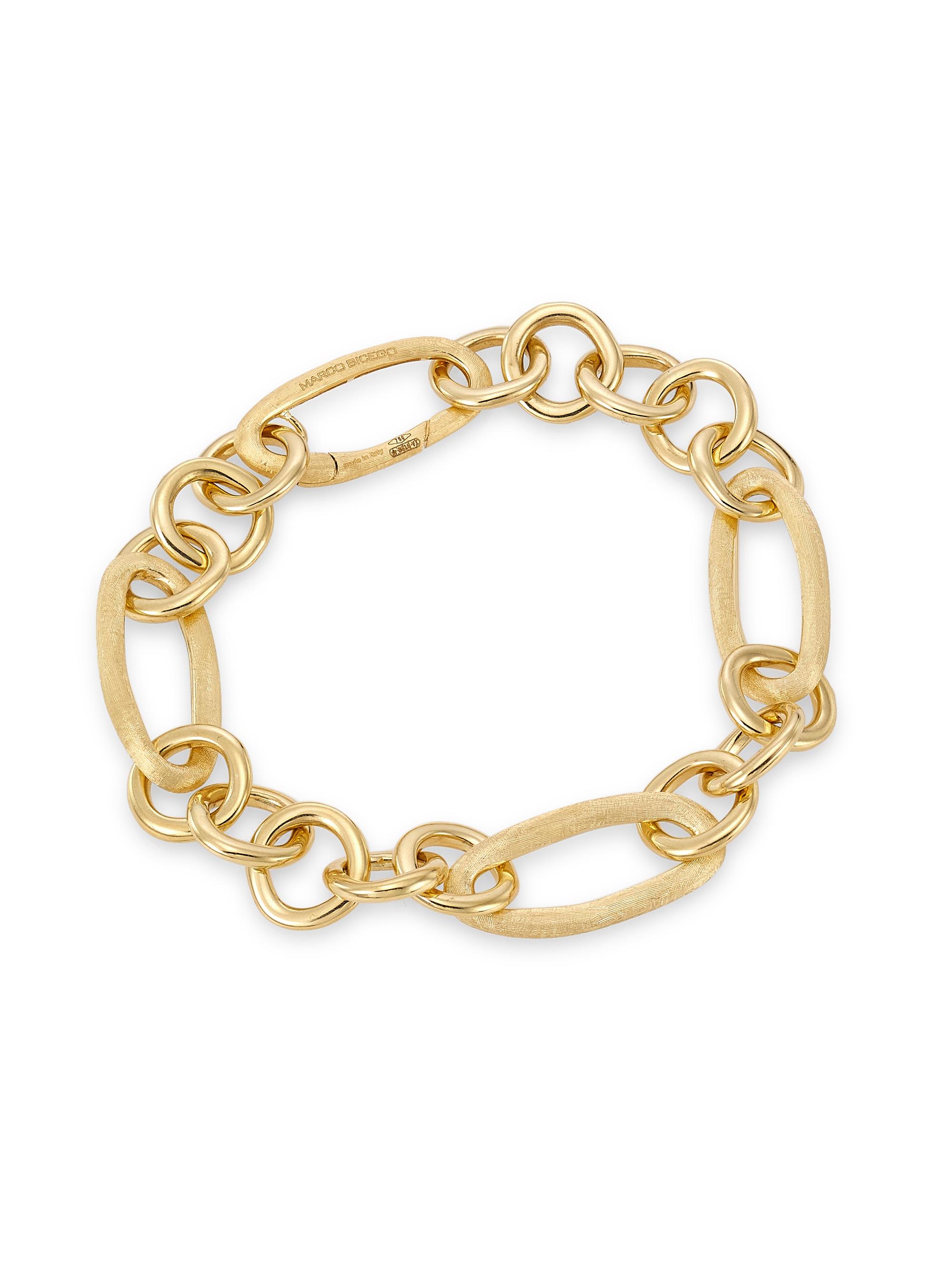 Marco Bicego Women's Jaipur 18K Yellow Gold Mixed-Link Chain Bracelet - Yellow Gold