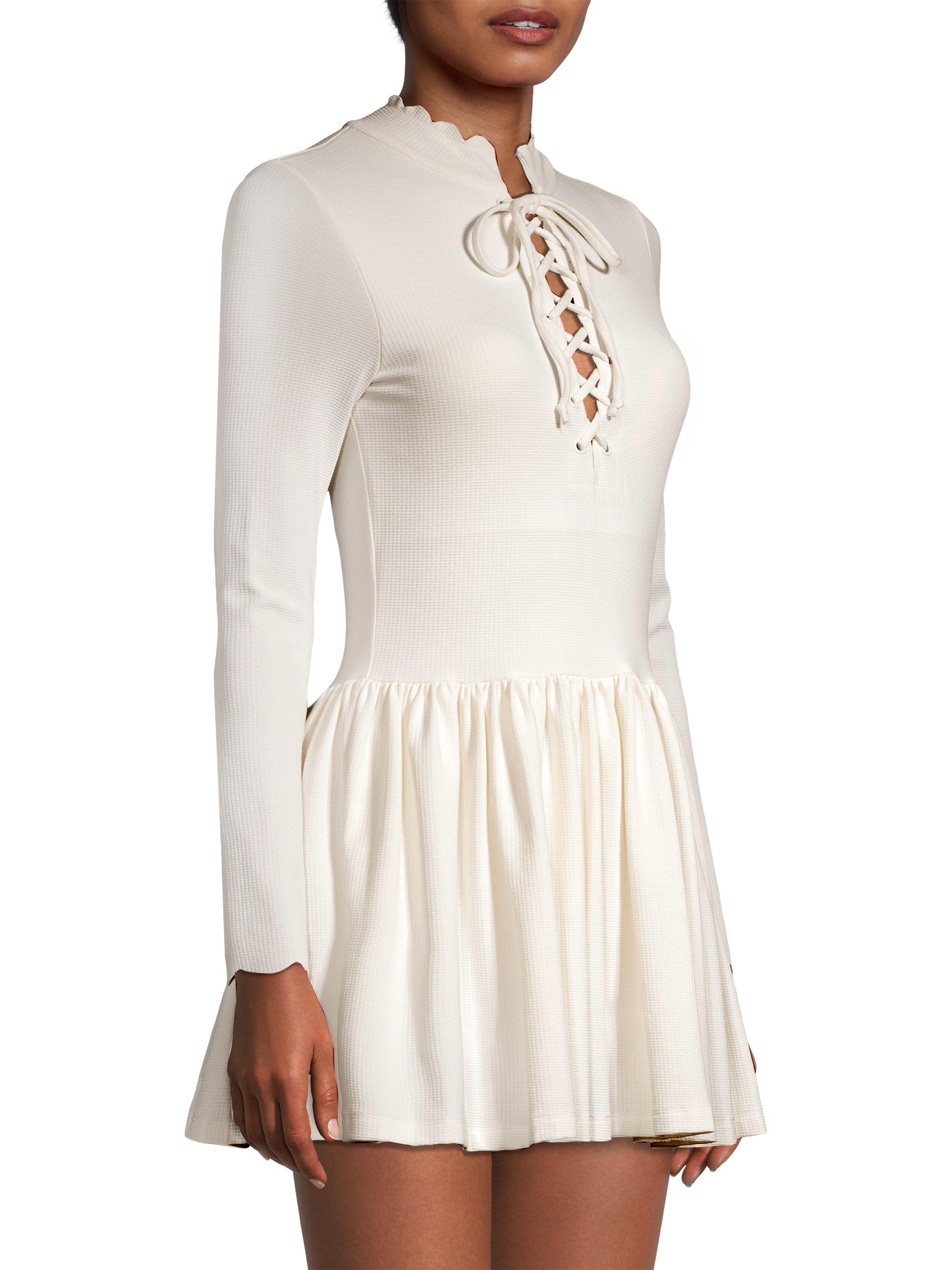 andmary Mary logo flare mini dress　即納 andmary Mary logo flare mini dress 即納