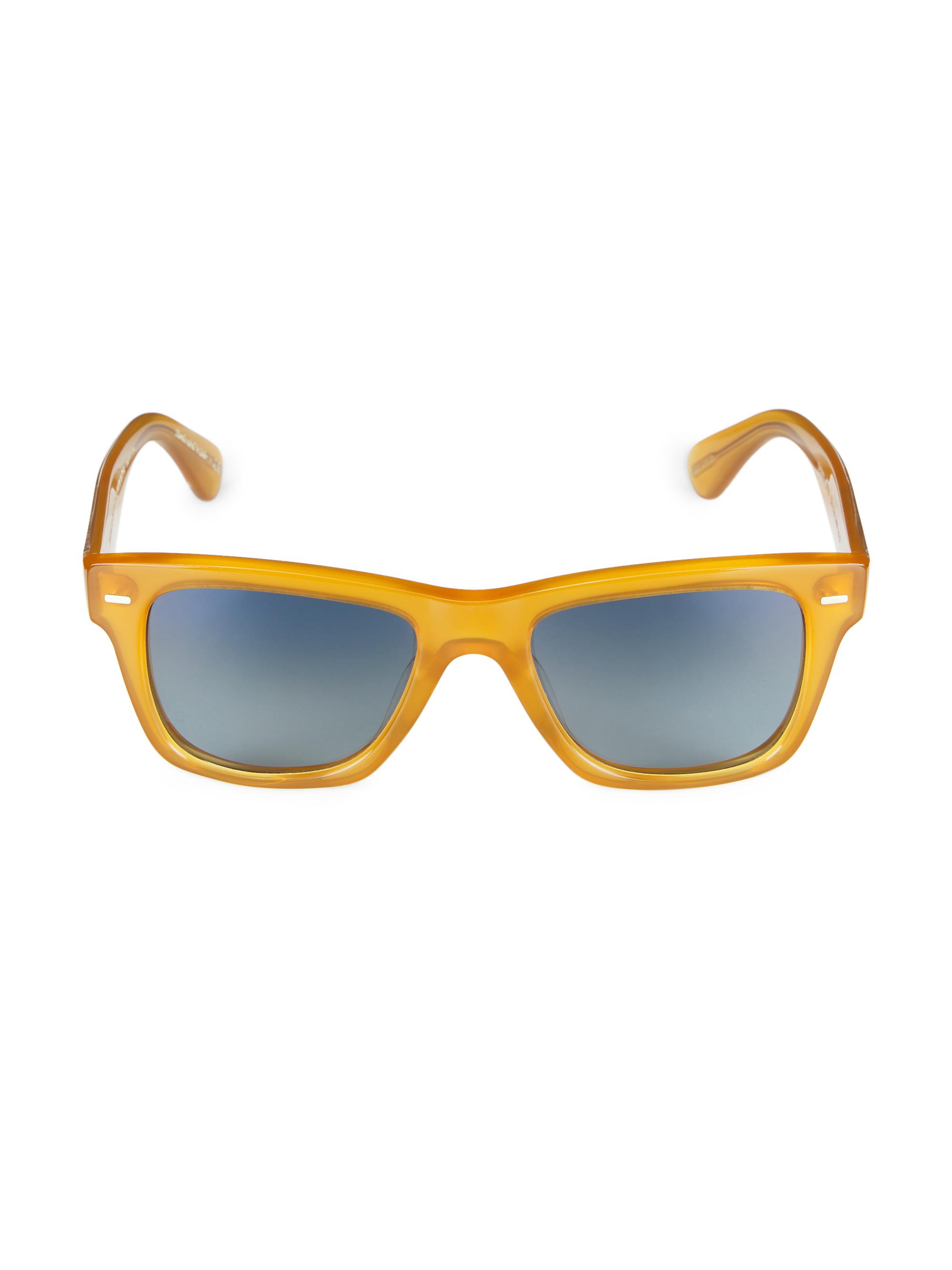 Oliver Peoples Women's Oliver Sun 51MM Square Sunglasses - Amber