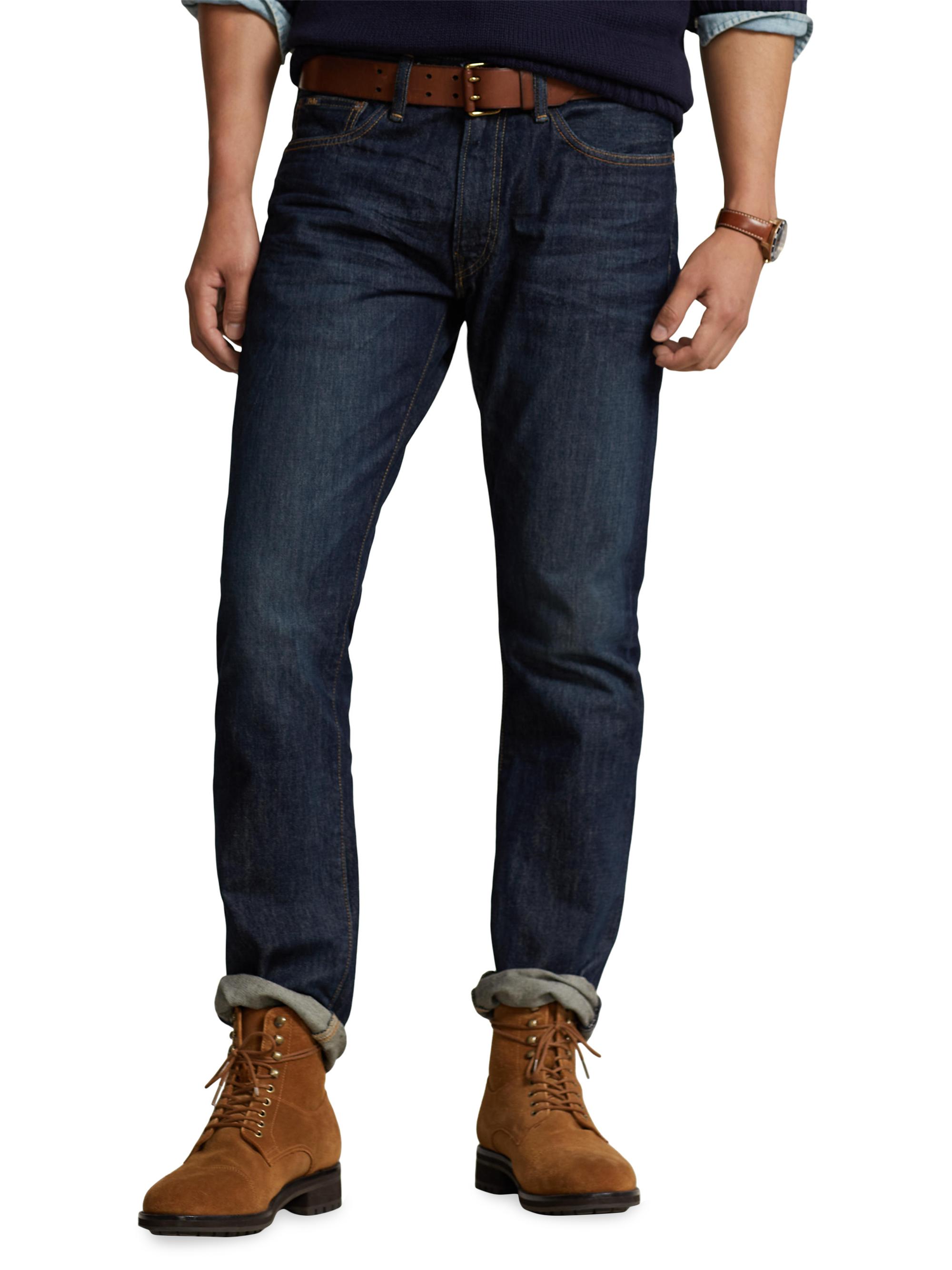 Polo Ralph Lauren The Varick Slim Straight Jeans | Saks Fifth Avenue