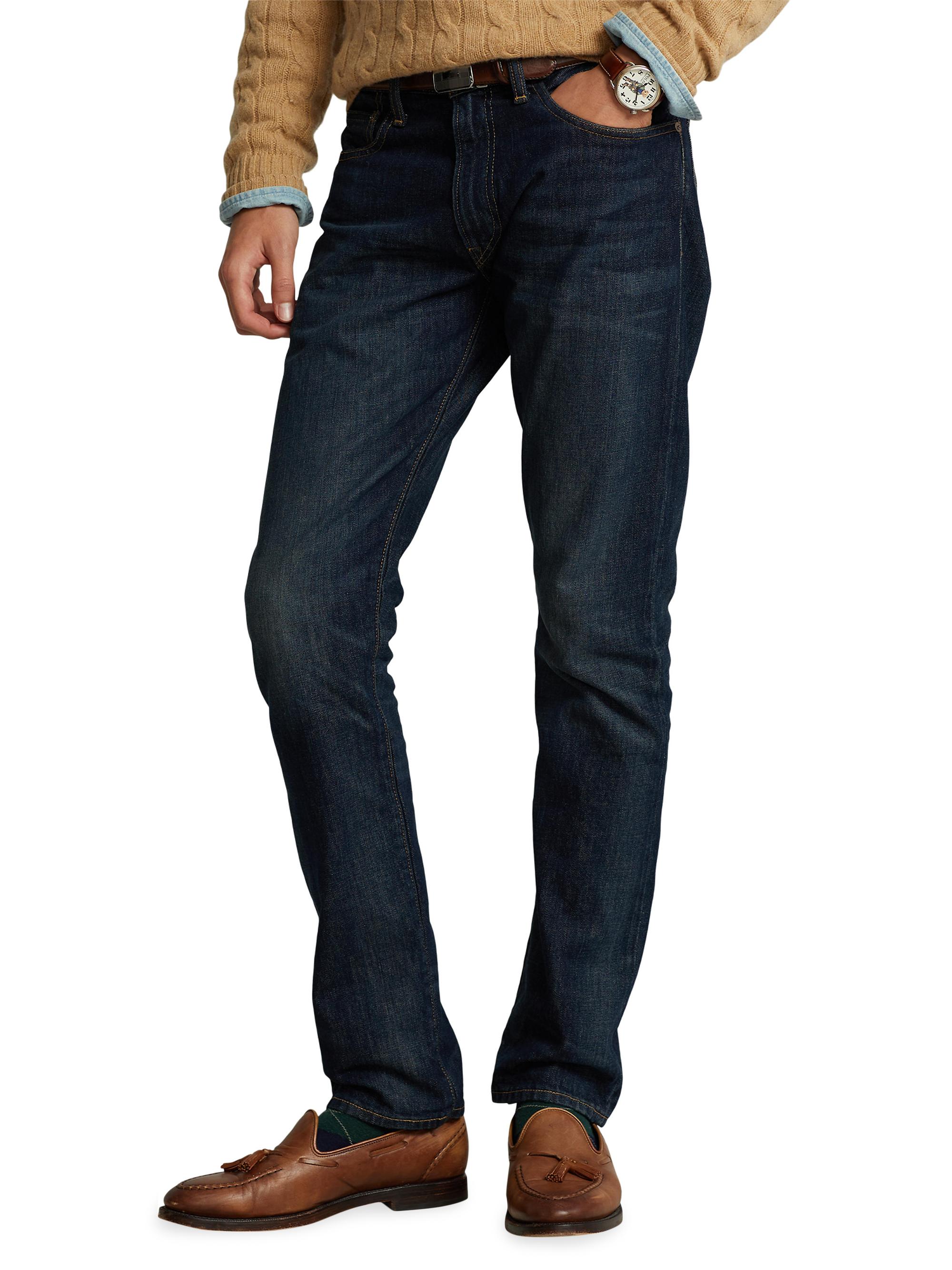 Polo Ralph Lauren The Varick Slim Straight Jeans | Saks Fifth Avenue
