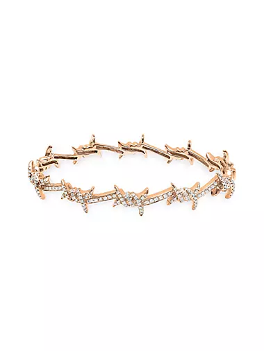 Steff Silver & Rose Quartz Bead Bracelets With Rose Gold Hamsa Hand Charm Standard