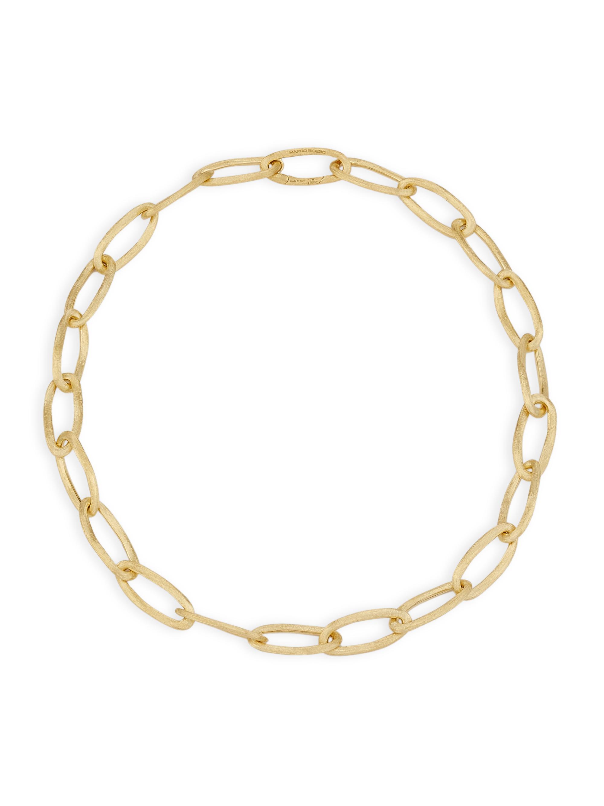Marco Bicego Women's Jaipur 18K Yellow Gold Oval-Link Chain Necklace - Yellow Gold