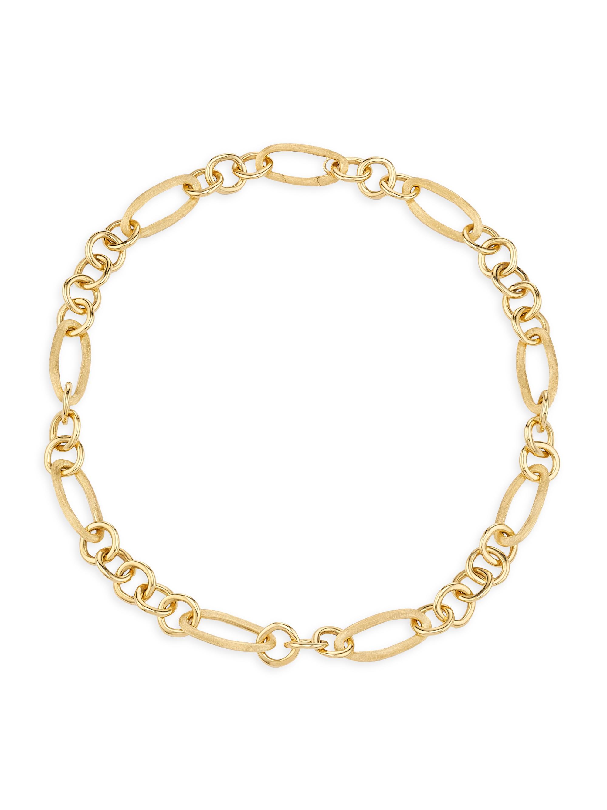 Marco Bicego Women's Jaipur 18K Yellow Gold Mixed-Link Chain Necklace - Yellow Gold