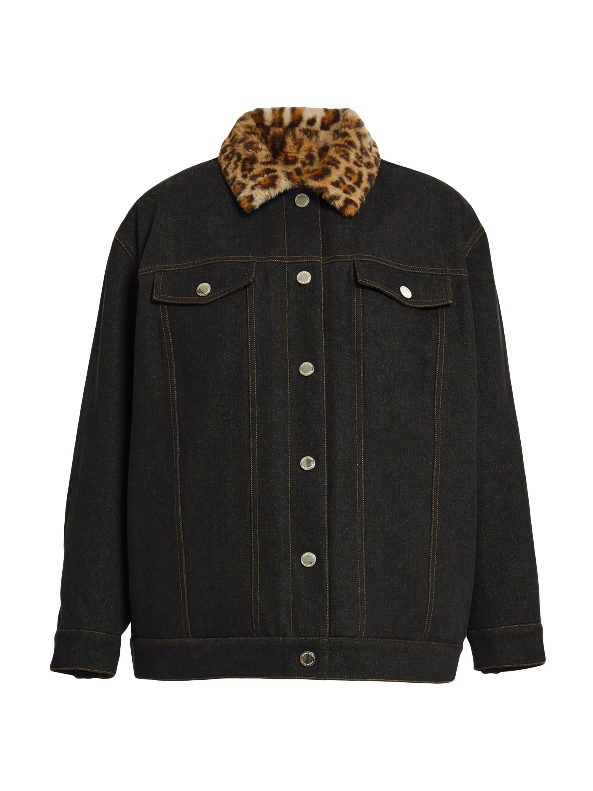 Marina Rinaldi Women's Nabucco Reversible Denim Jacket - Black