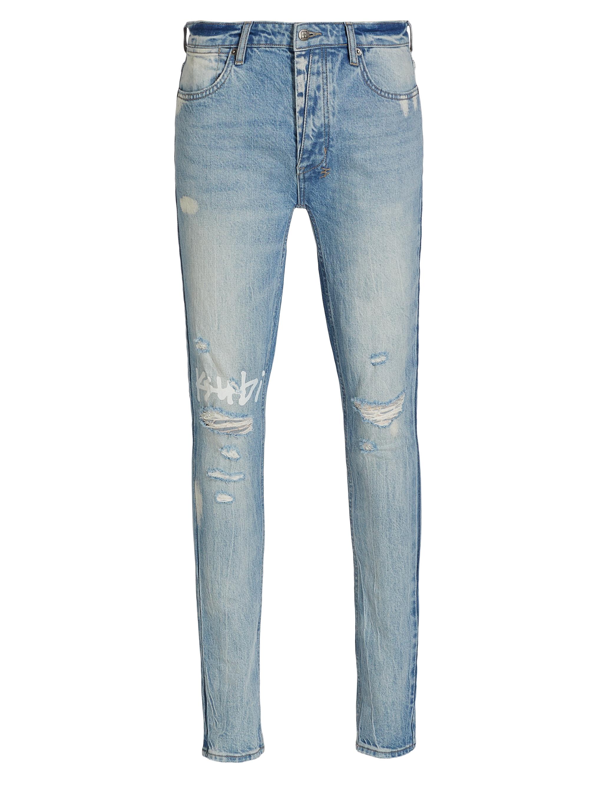Ksubi Van Winkle Embroidered Skinny Jeans | Saks Fifth Avenue