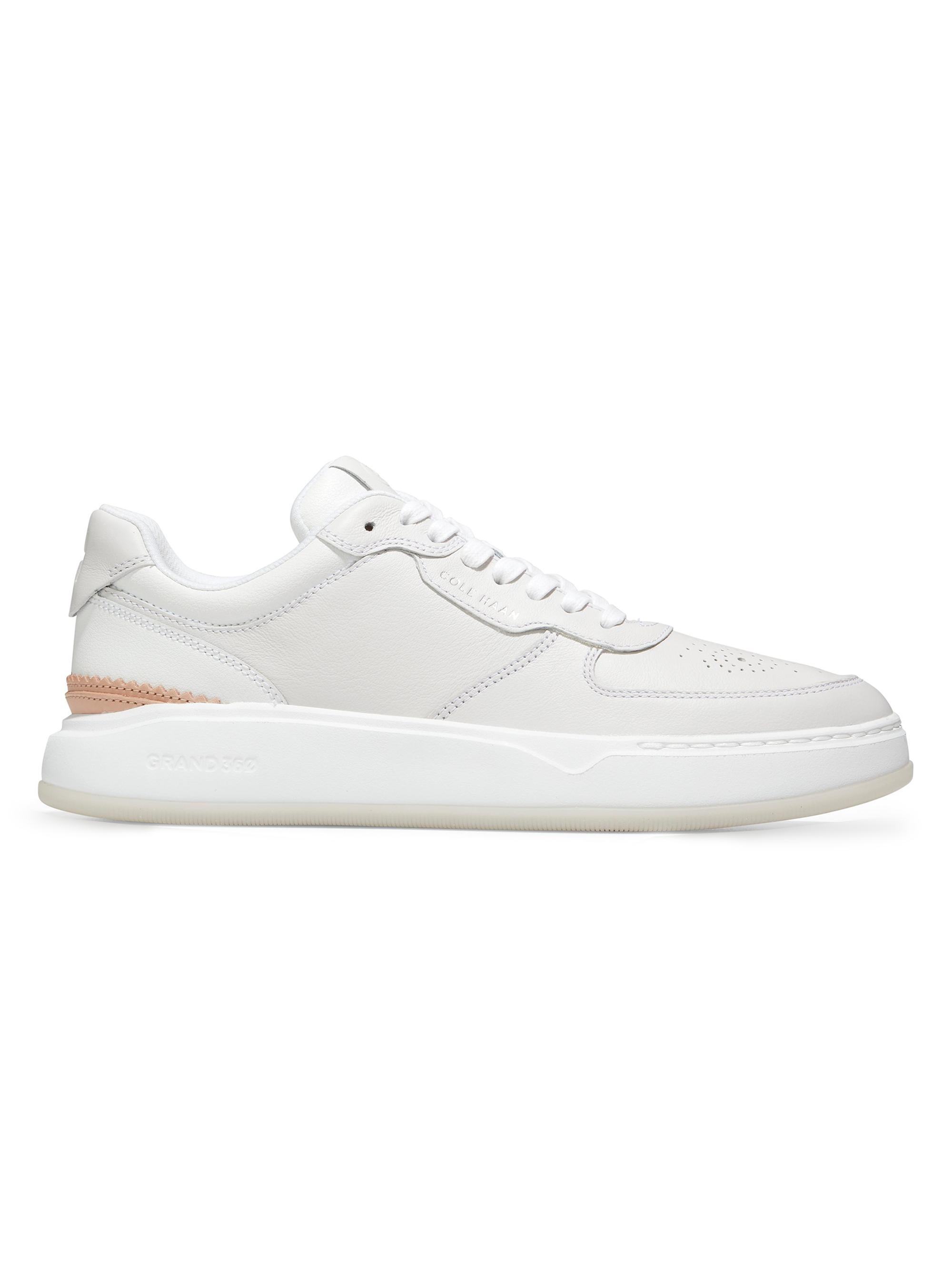Cole Haan Men's Crossover Leather Sneakers - Optic White