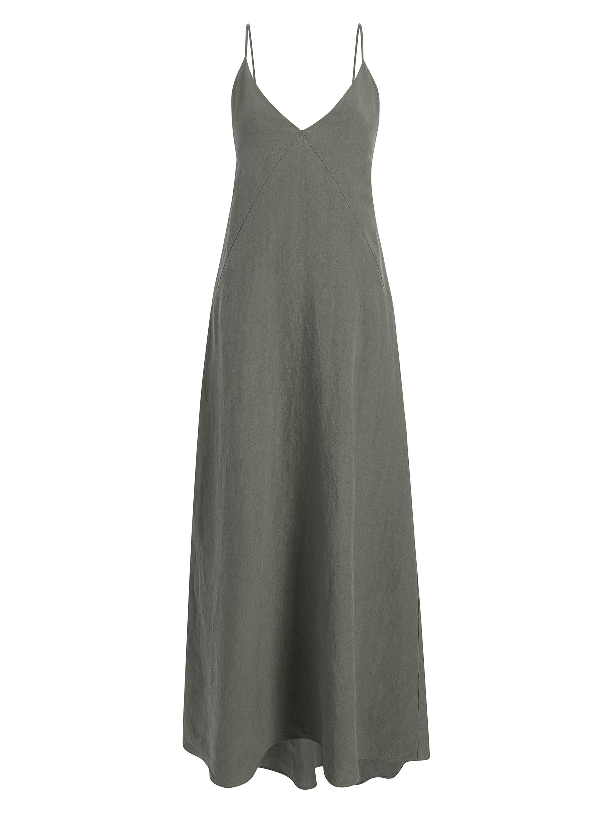 Another Tomorrow Women's Seamed Slip Dress - Fern
