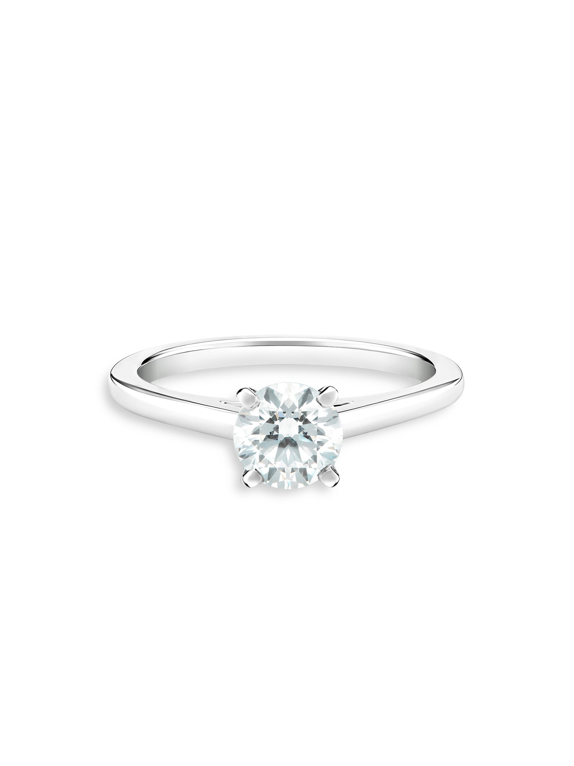 De Beers Jewellers Women's DB Classic Platinum & 0.7 TCW Brilliant-Cut Diamond Ring - Platinum