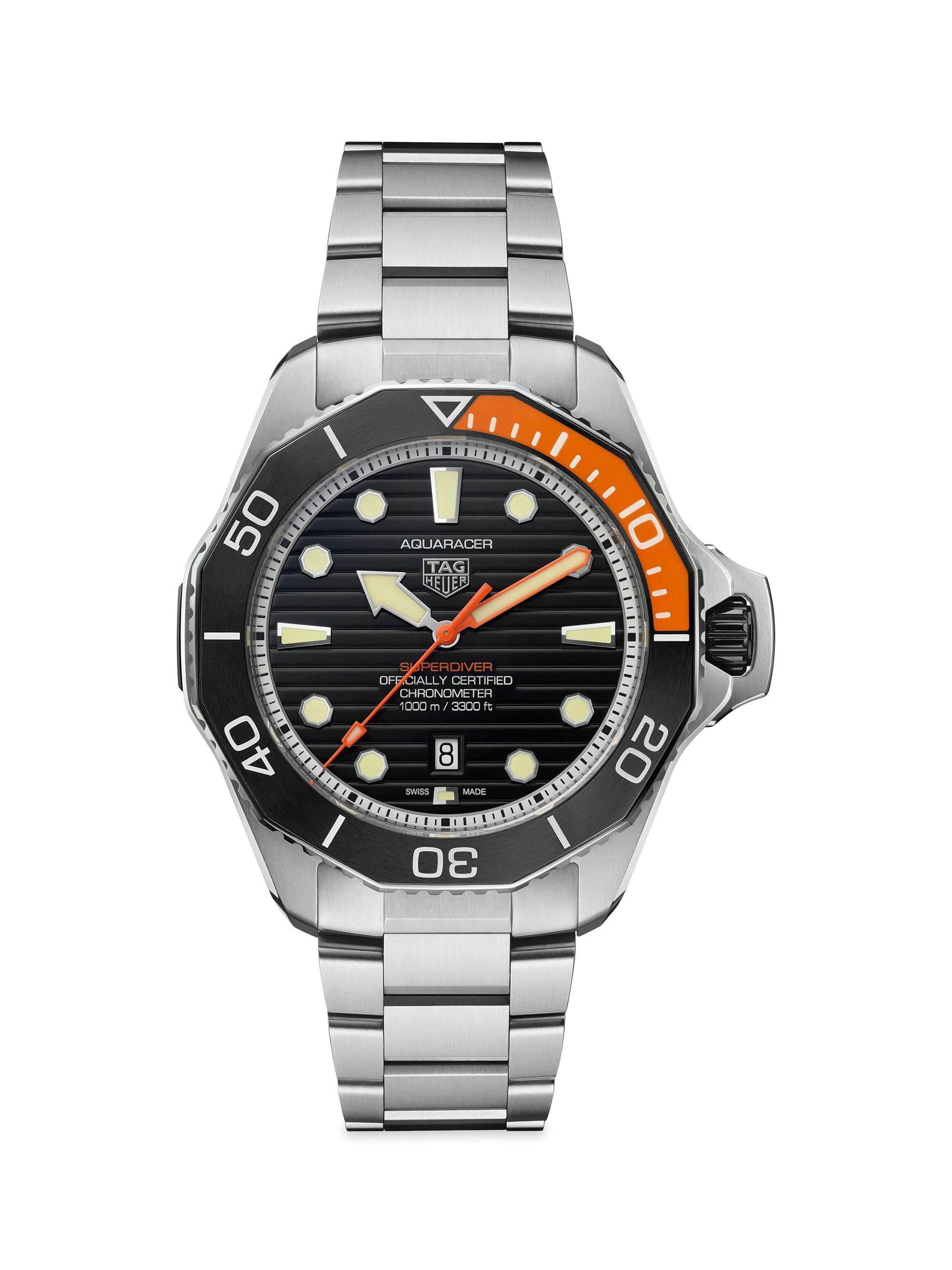 TAG Heuer Men's Aquaracer Professional 1000 Superdiver Titanium Bracelet Watch