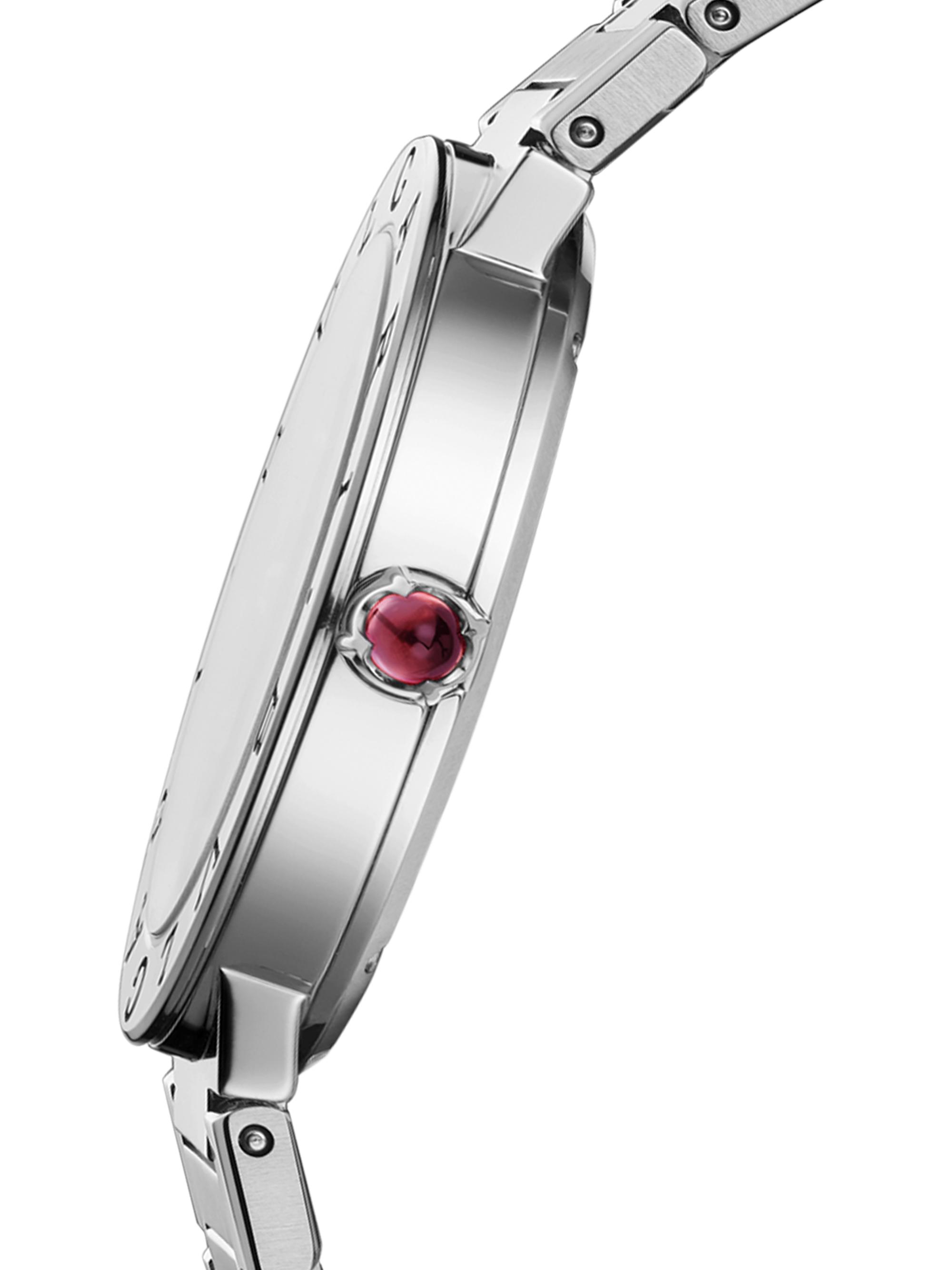 BVLGARI BVLGARI BVLGARI LADY Stainless Steel & Diamond Bracelet
