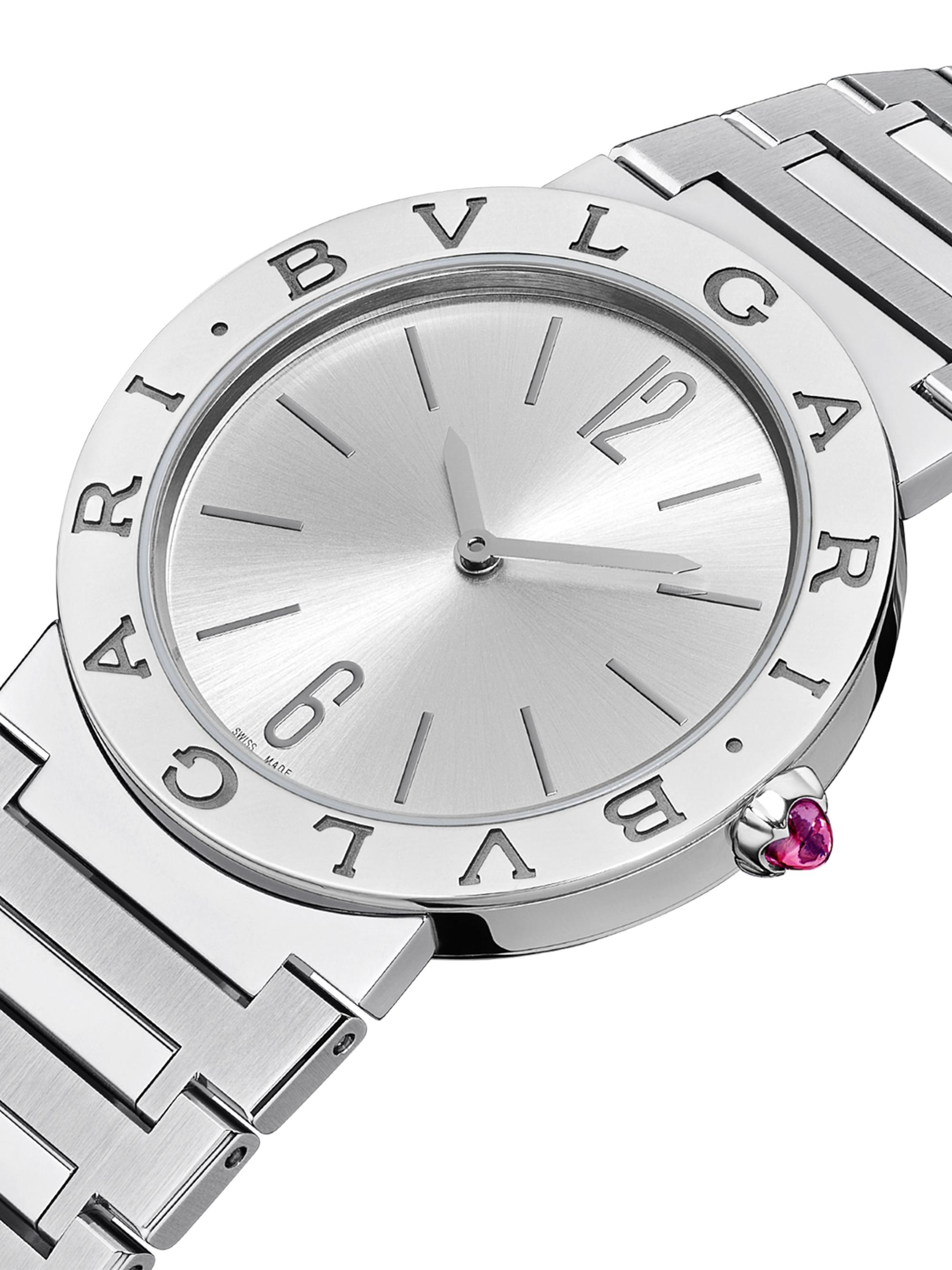 BVLGARI BVLGARI BVLGARI LADY Stainless Steel Medium Bracelet  display picture 3