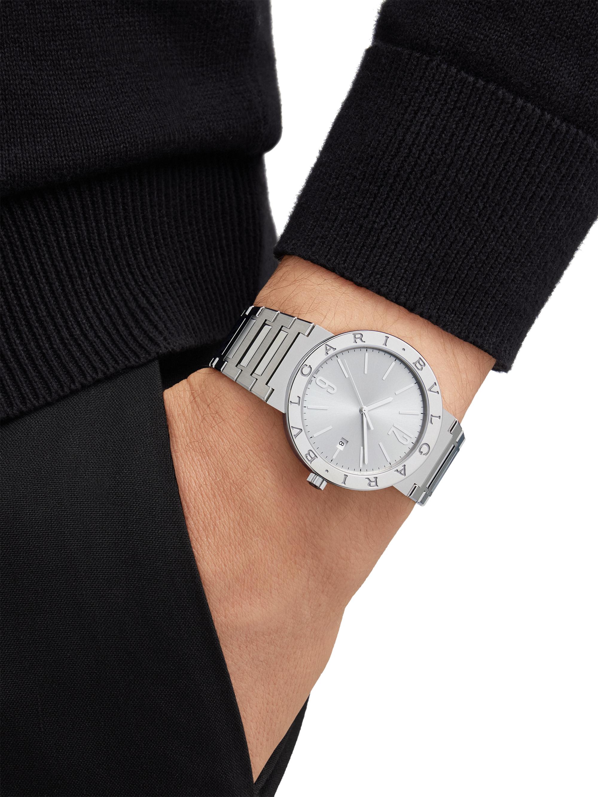 BVLGARI BVLGARI BVLGARI Stainless Steel Logo Bracelet Watch | Saks