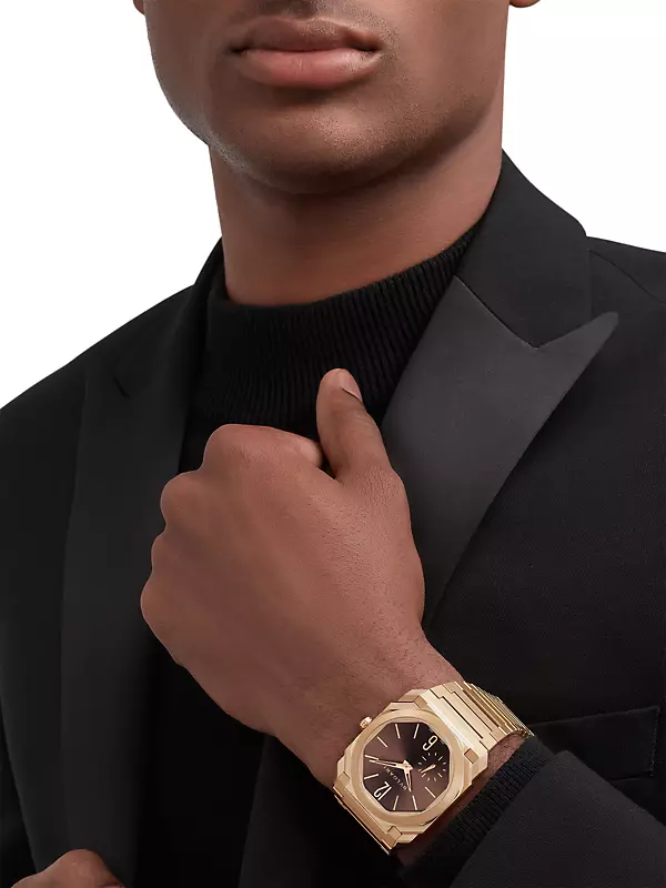 Octo Finissimo 18K Rose Gold Bracelet Watch