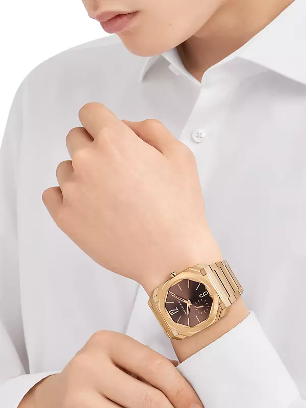 Octo Finissimo 18K Rose Gold Bracelet Watch