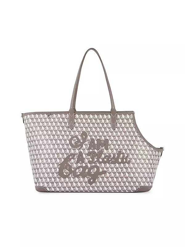 Women's I Am A Plastic Bag Eyes Tote Bag by Anya Hindmarch