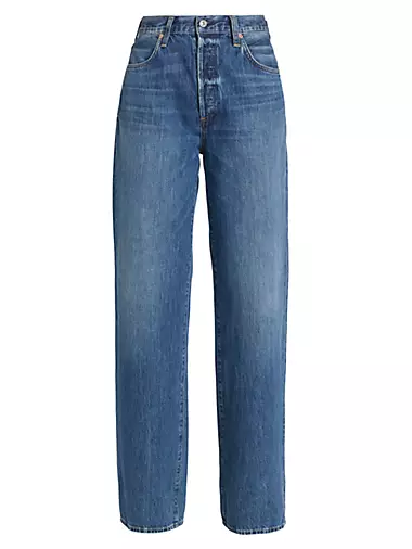 Annina High-Rise Rigid Wide-Leg Jeans