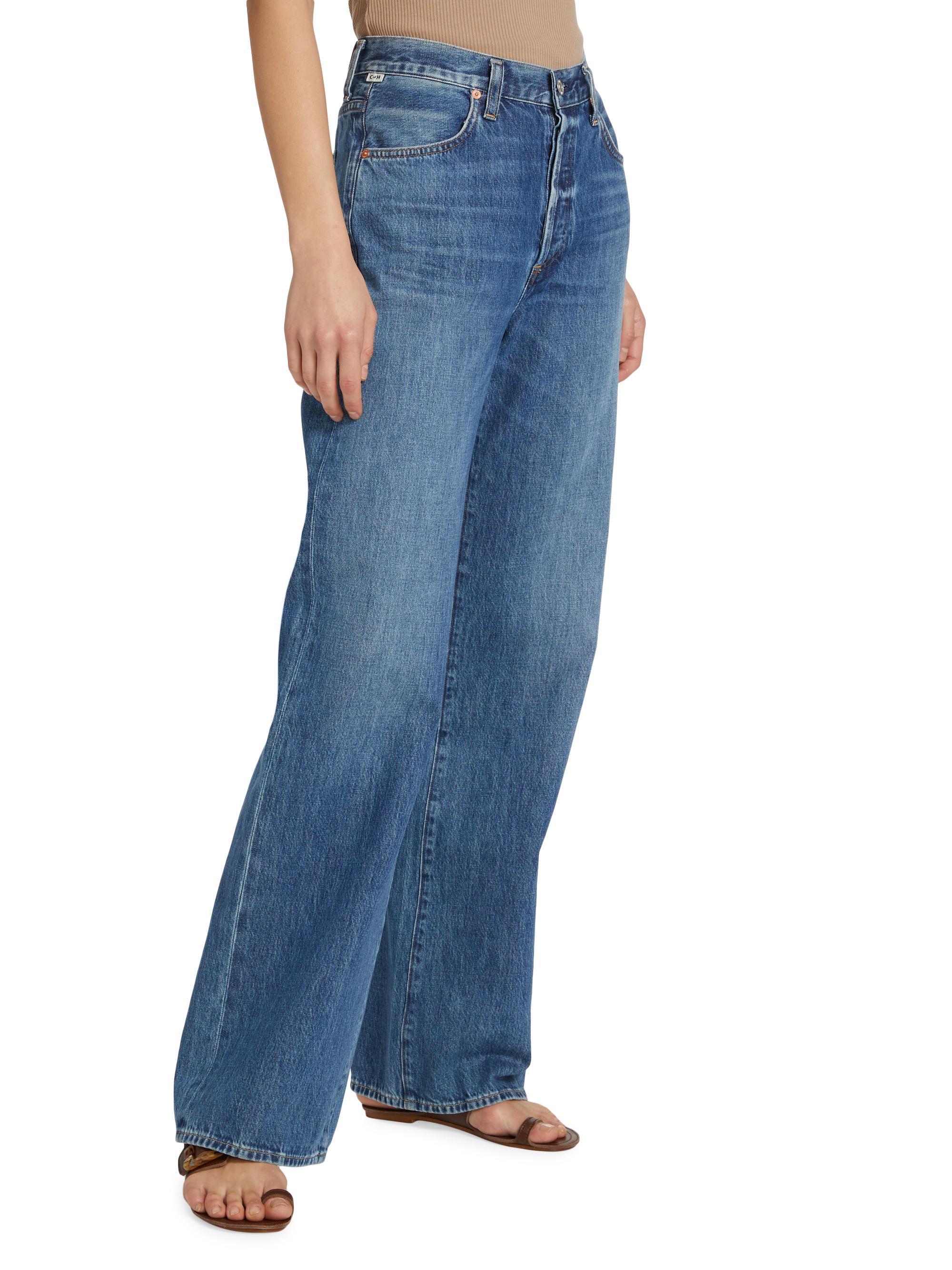 Citizens of Humanity Annina High-Rise Rigid Wide-Leg Jeans | Saks
