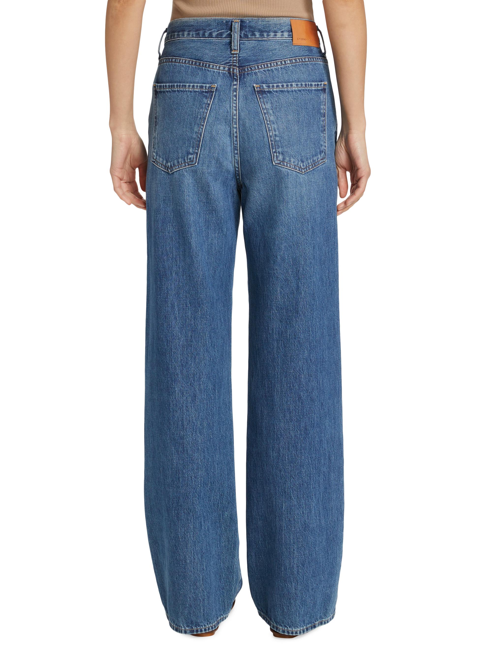 Citizens of Humanity Annina High-Rise Rigid Wide-Leg Jeans | Saks