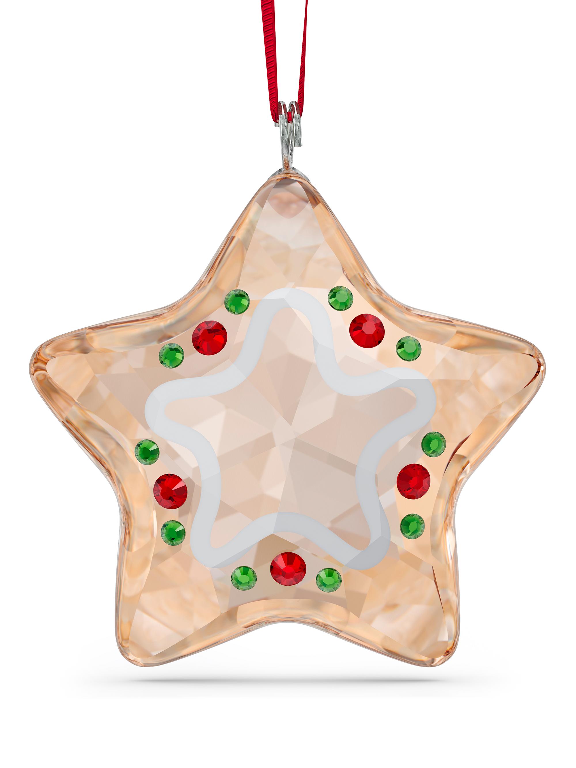 Swarovski Holiday Cheers Gingerbread Star Ornament