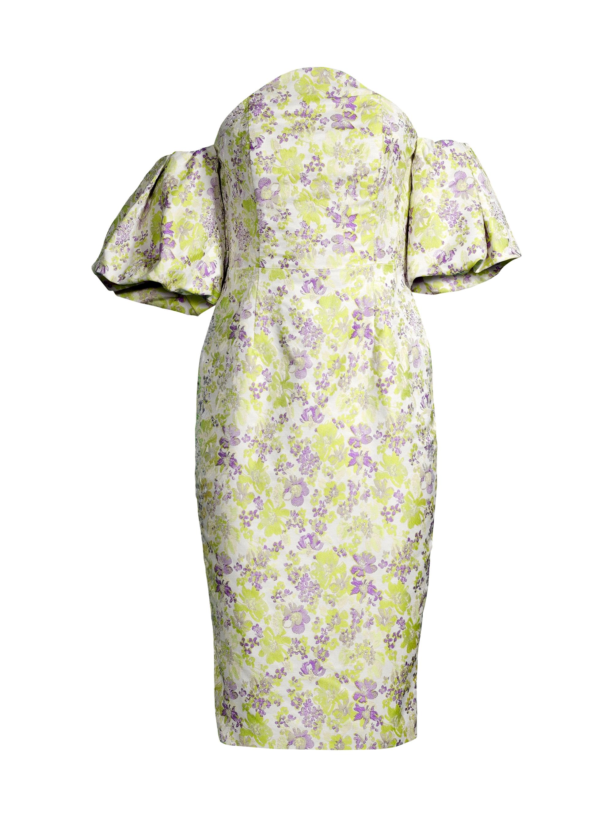 knee length dresses for ladies LAVISH ALICE HALTERNECK LAPEL MIDI DRESS – Arelia's Dream main image 0