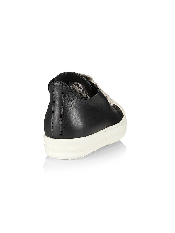 Shop Rick Owens Leather Low-Top Sneakers | Saks Fifth Avenue Shop Rick Owens Leather Low-Top Sneakers | Saks Fifth Avenue