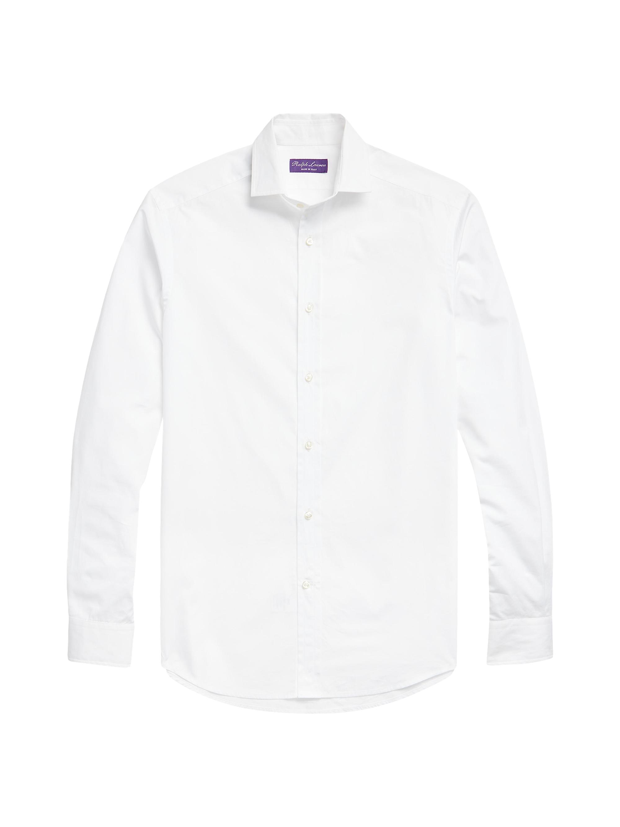 Ralph Lauren Purple Label Men's Dexter Long-Sleeve Shirt - White