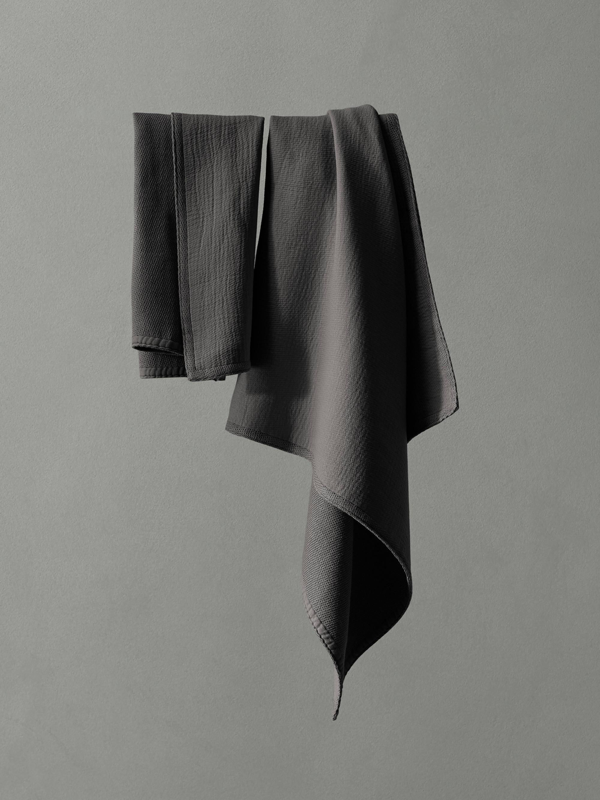 Society Limonta Kur Mastice Hand Towel - Antracite