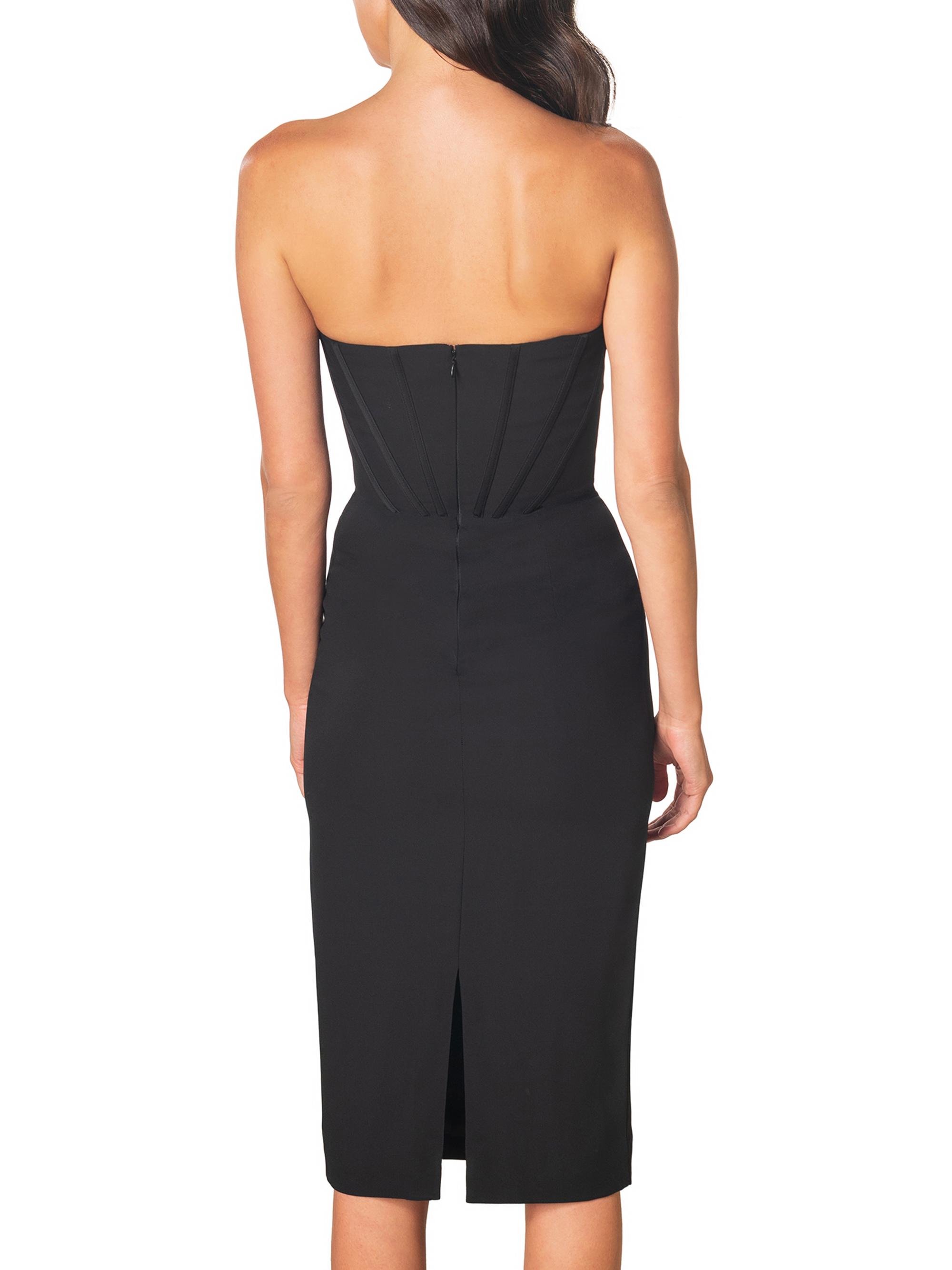 dress the population cosette corset strapless bodycon dress Cosette Dress – Dress the Population