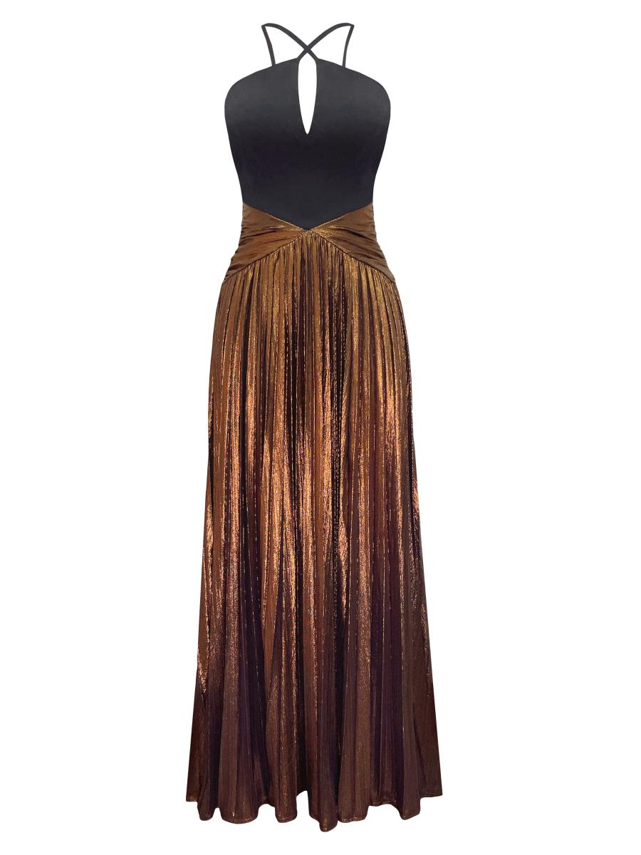 ENFÖLD Pleats layered dress | ITeSHOP