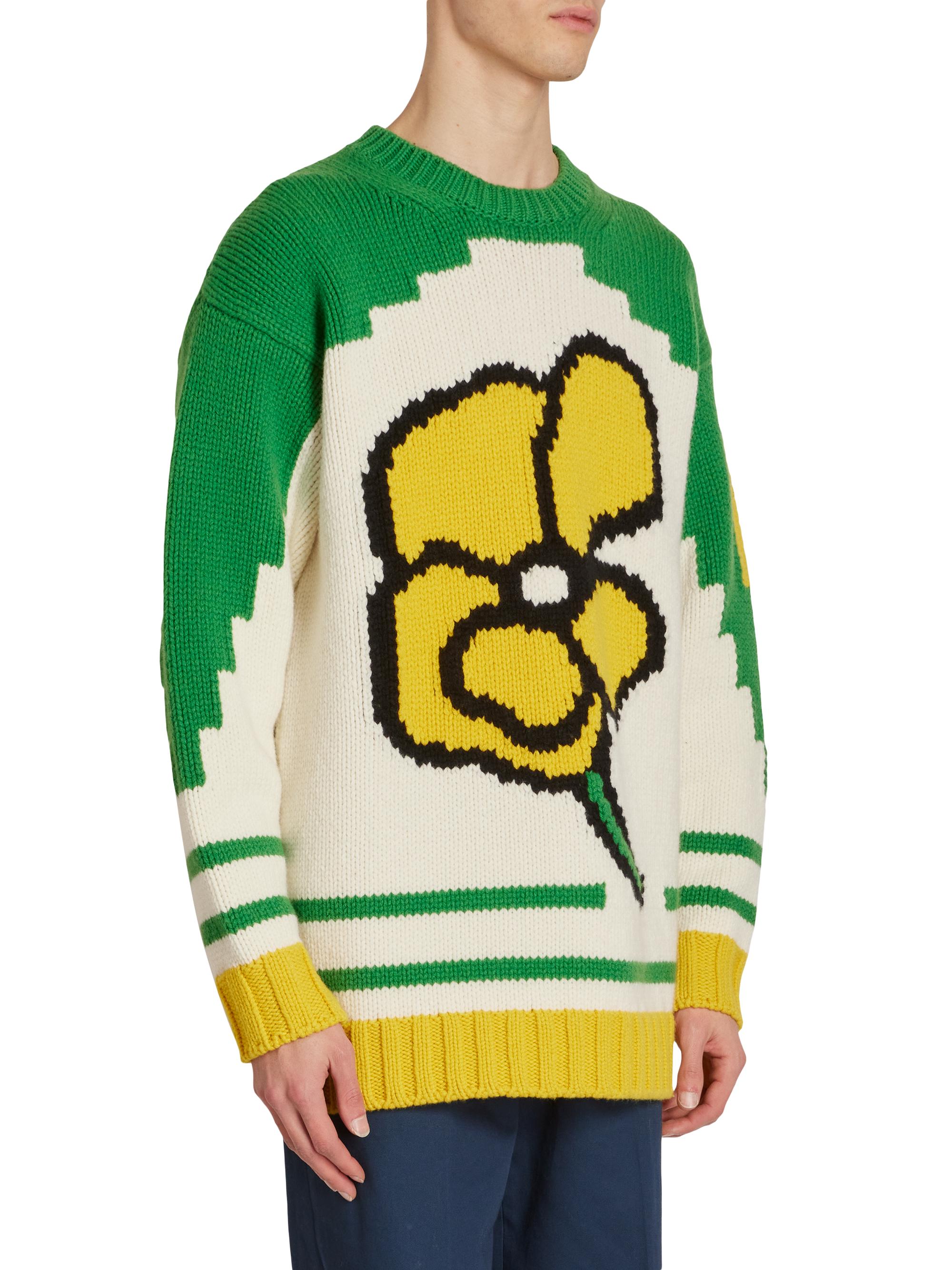 Kenzo Floral Intarsia Sweater | Saks Fifth Avenue
