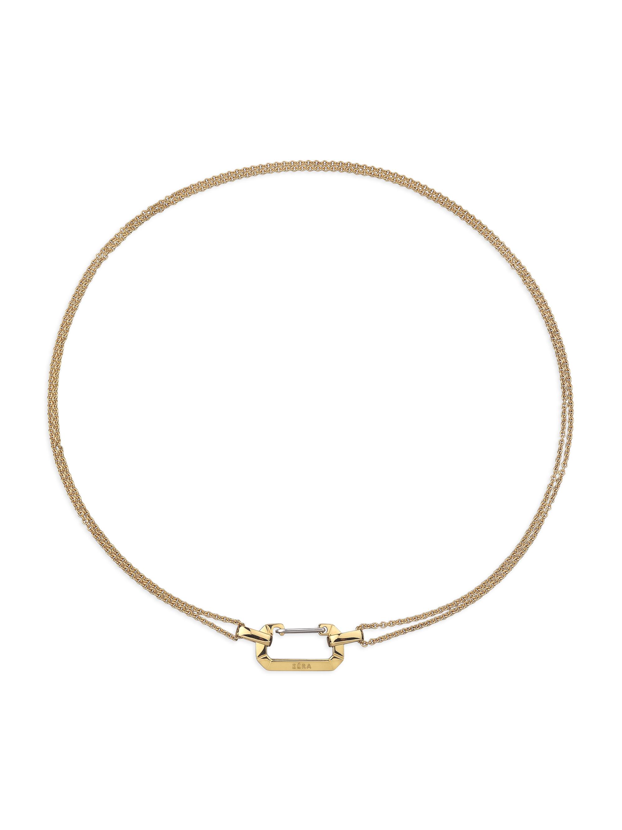 Eéra Women's Lucy Two-Tone 18K Gold Pendant Necklace - Yellow Gold