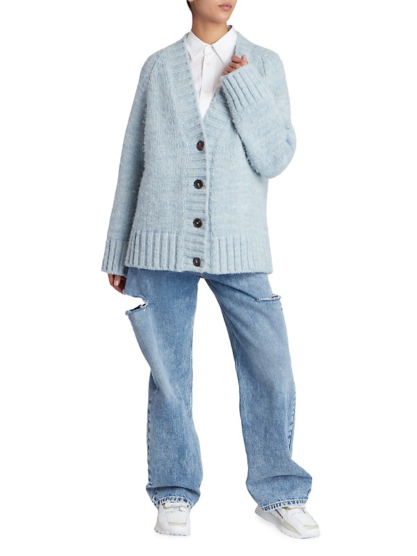 Shop Maison Margiela Wide-Leg Slashed Cut-Out Jeans | Saks Shop Maison Margiela Wide-Leg Slashed Cut-Out Jeans | Saks