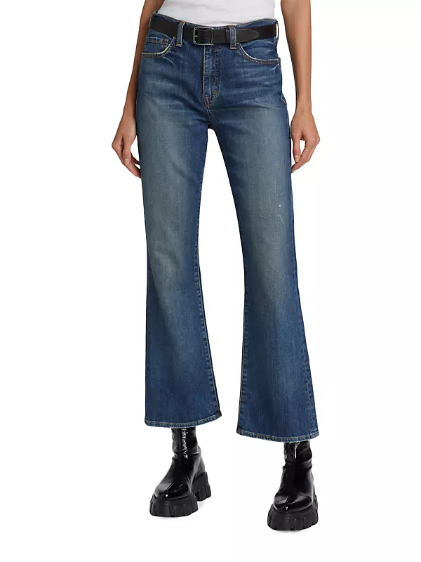 Bootcut Mid-Rise Jeans