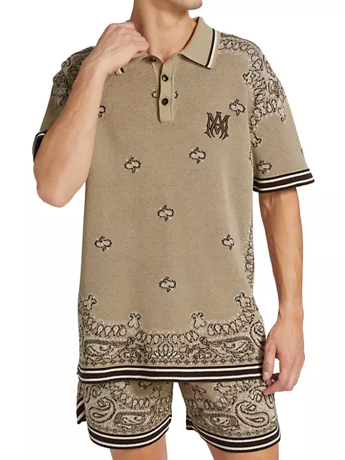 Mens Designer Clothes  LOUIS VUITTON Monogram Polo Shirt 27
