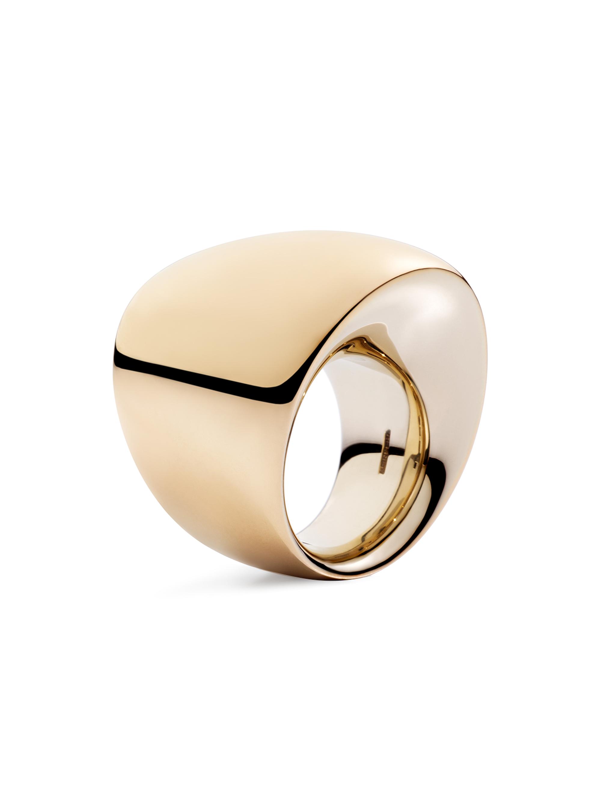 Vhernier Women's Tonneau 18K Rose Gold Ring