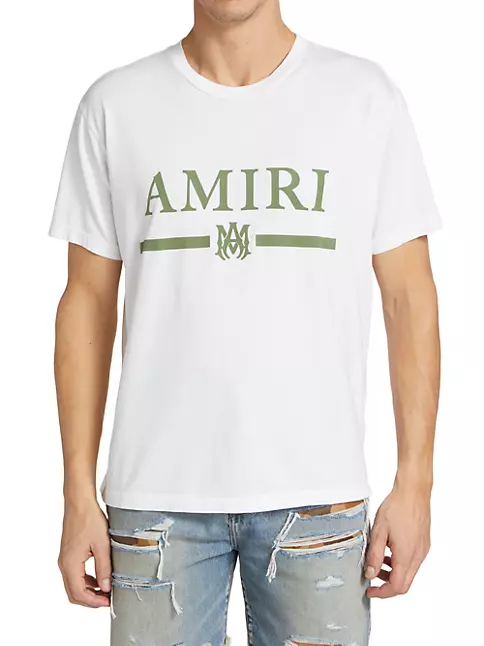 Amiri Drop Shoulder Red Premium Printed T-Shirt