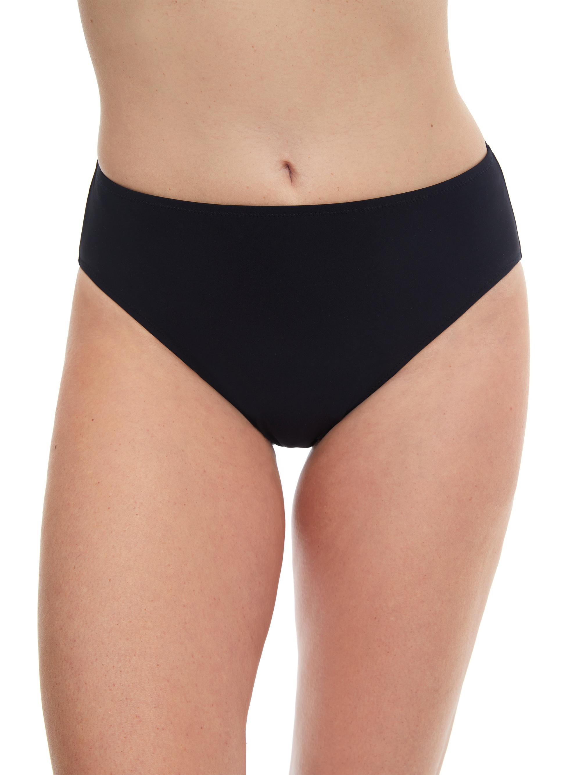 Gottex Swimwear Women's Mid-Rise Bikini Bottom - Black